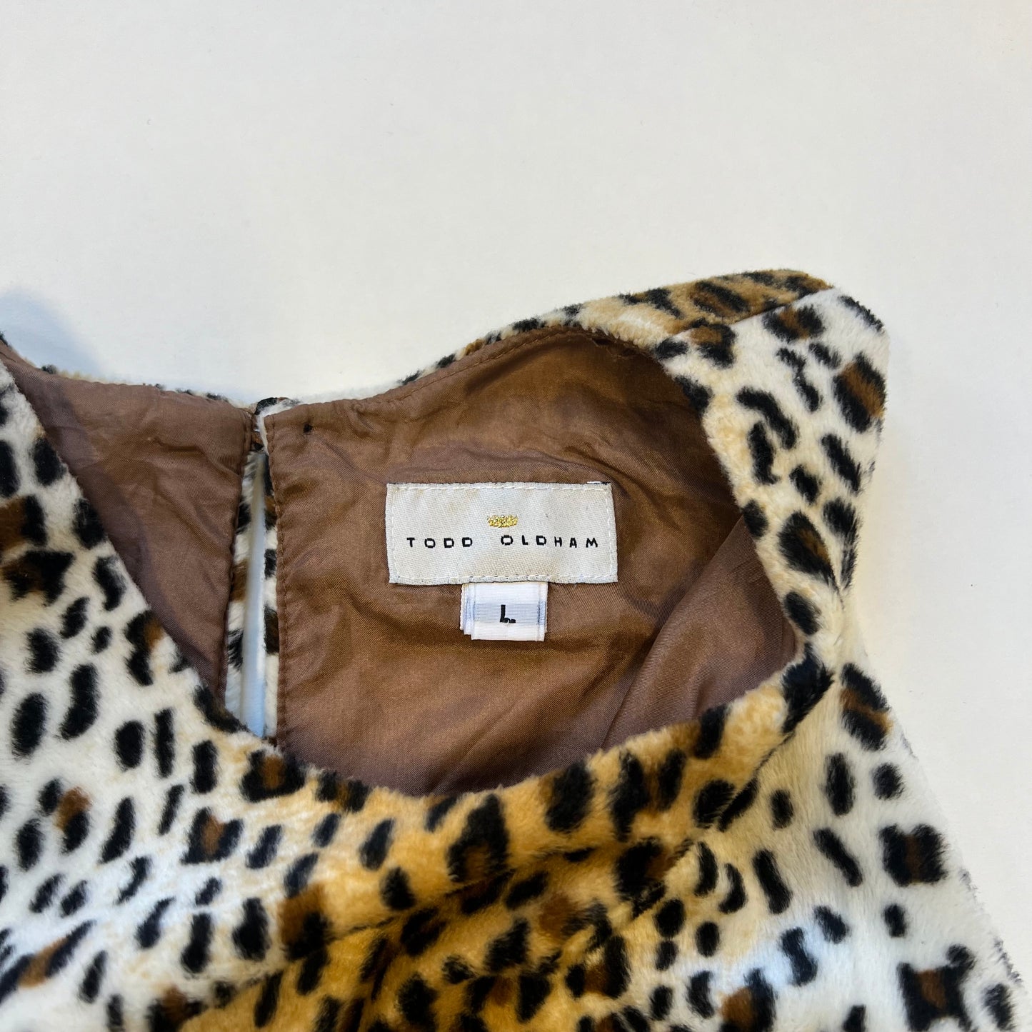 Leopard Print Top | Todd Oldham