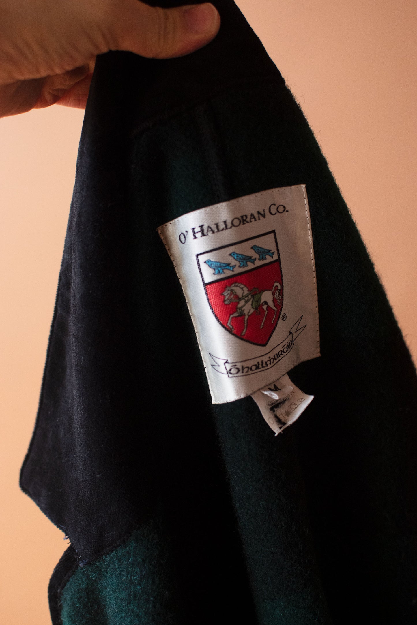 1980s Plaid Riding Coat