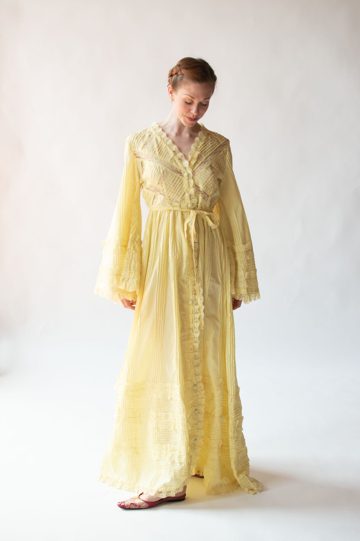 1970s Mexican Wedding Dress