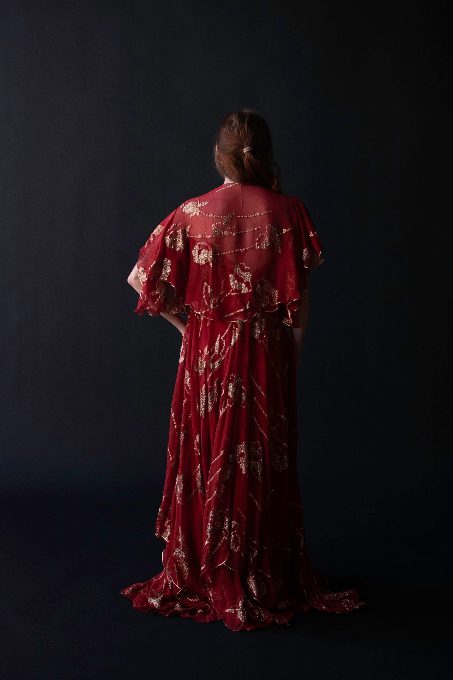 1970s Chiffon Gown | Lesely Sandra