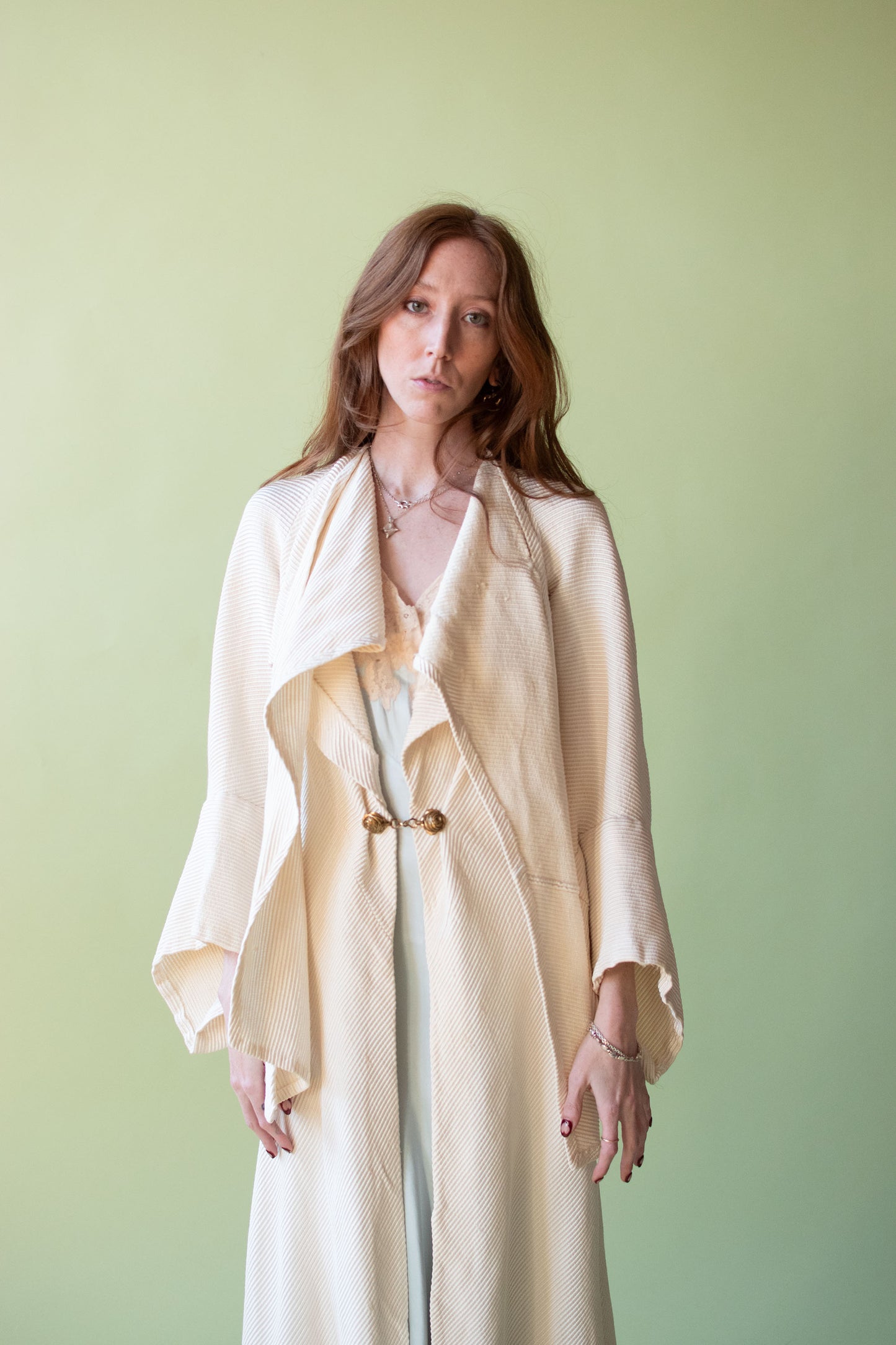 1930s Faille Coat | Yvonne Carette Paris