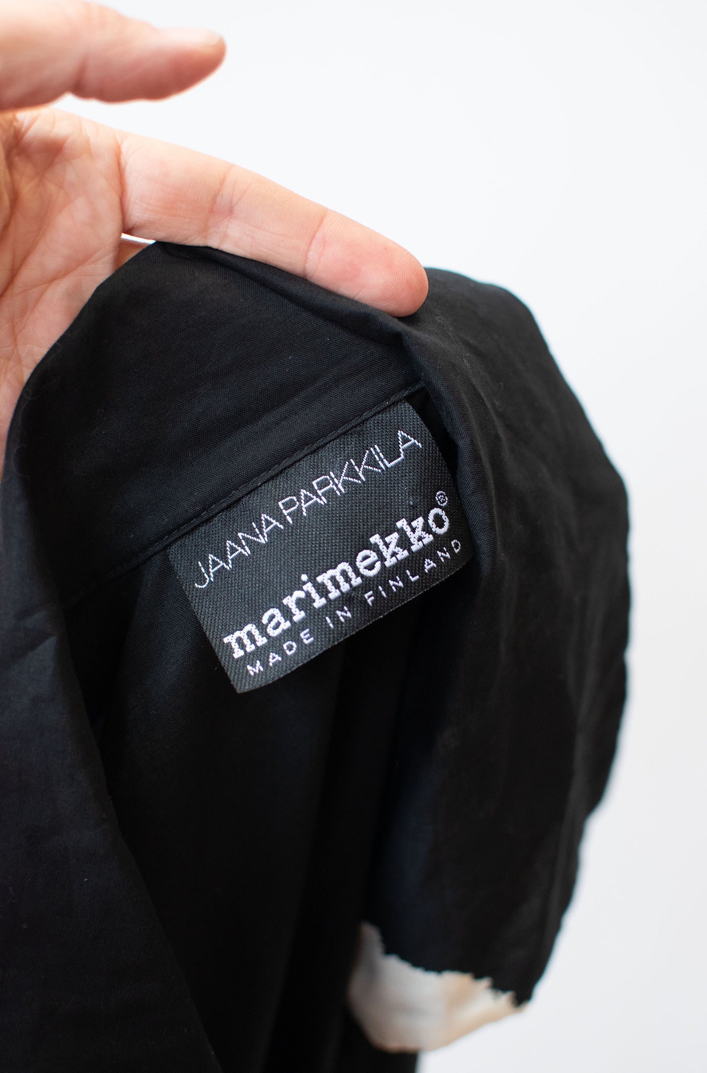 1990s Black & White Dress | Marimekko