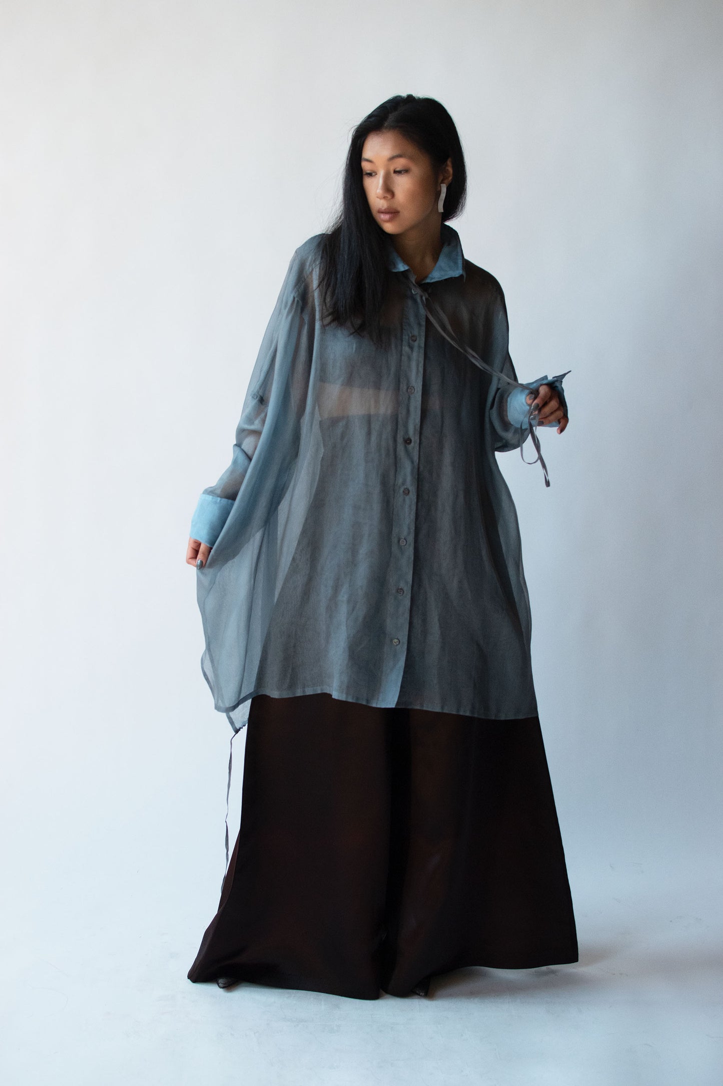 1990s Organza Tunic | Gianfranco Ferre