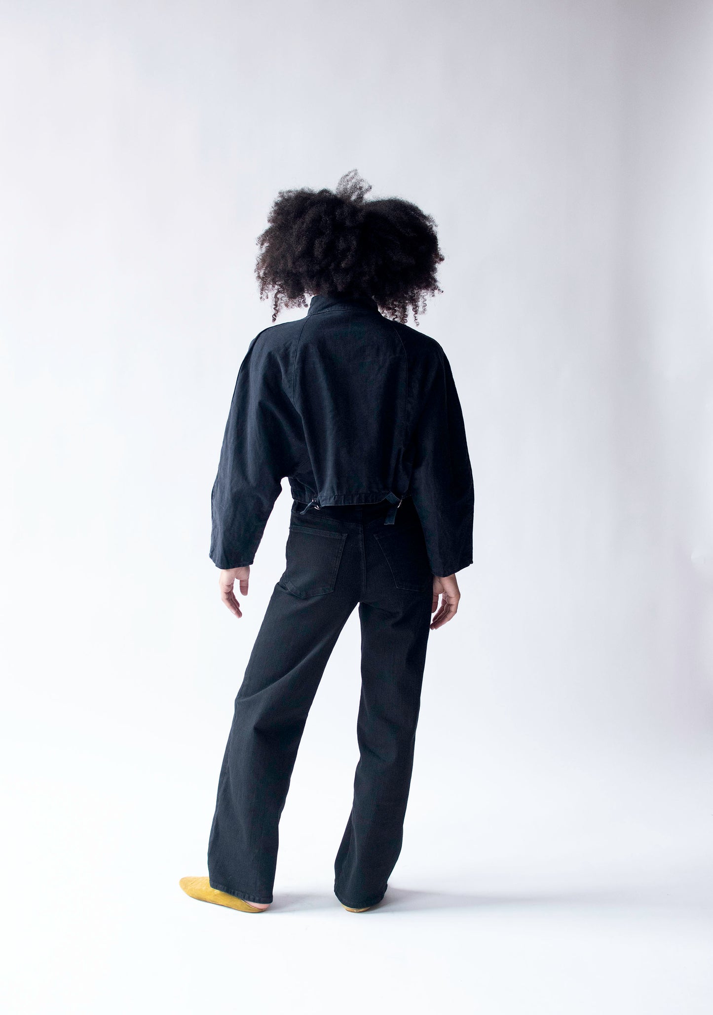 Cropped Cotton Jacket | Tiger London