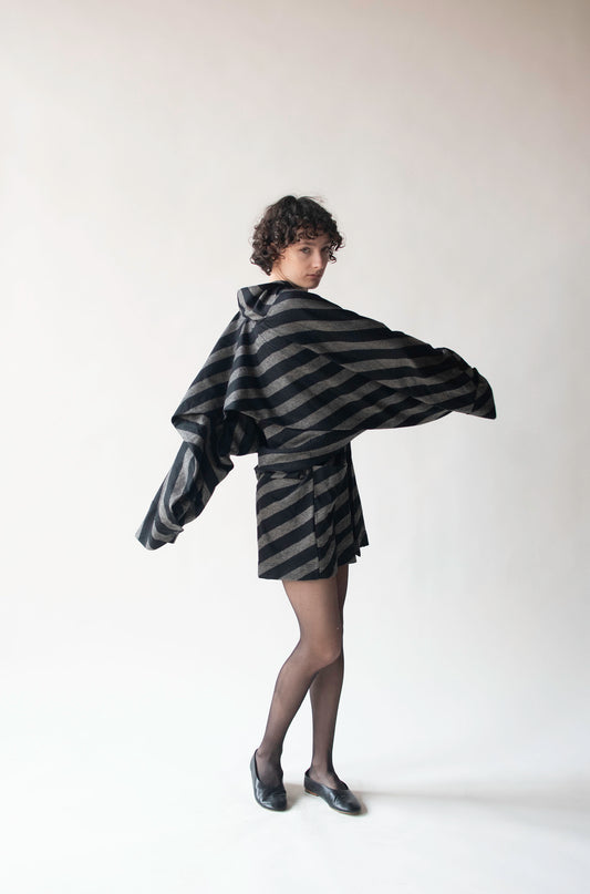 Striped Knit Dress | Issey Miyake