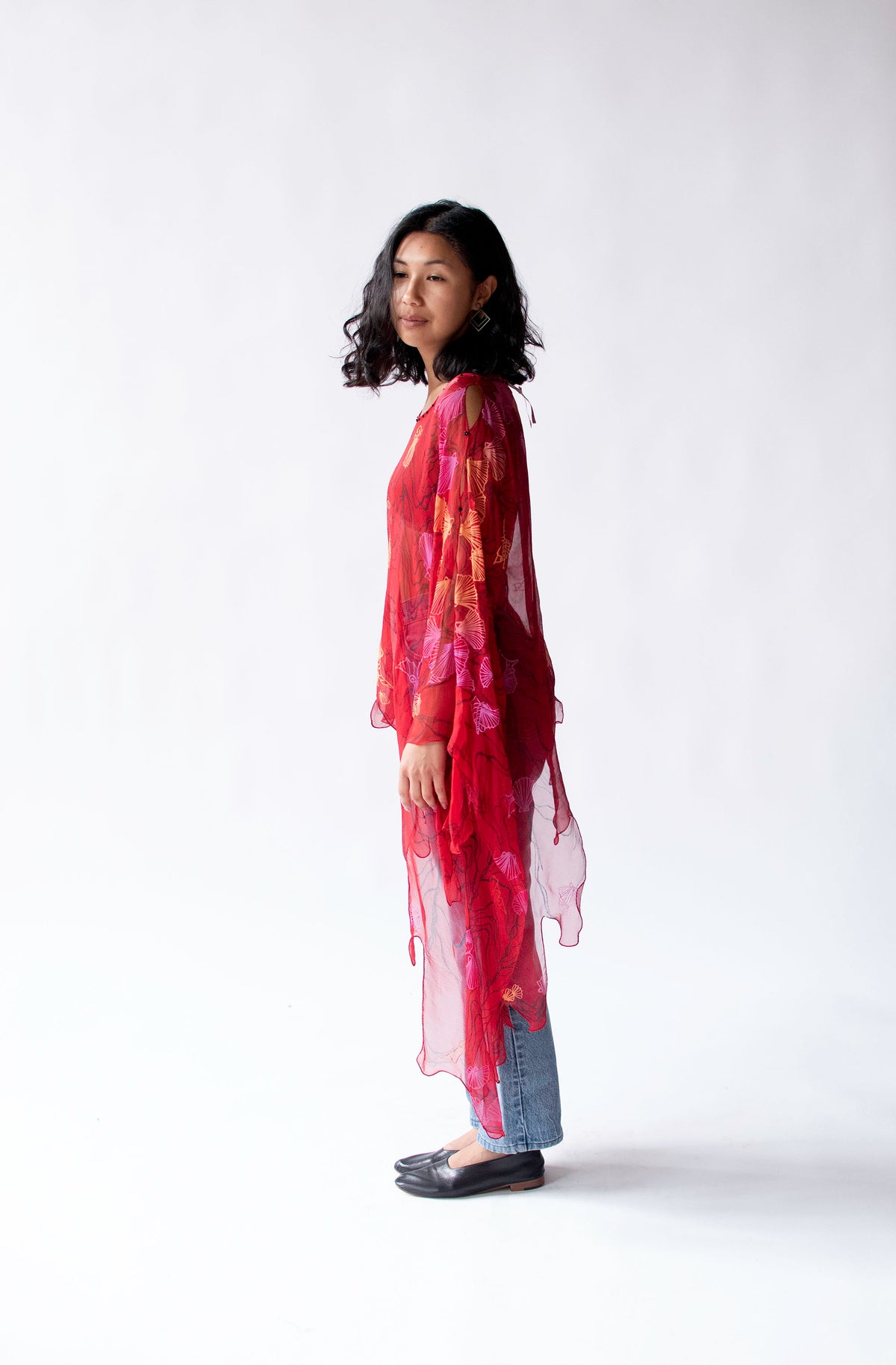 1980s Silk Tunic | Zandra Rhodes