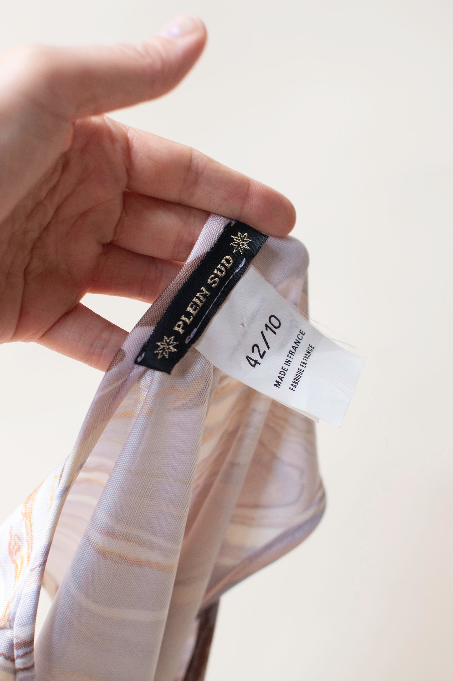 Marbled Print Dress | Plein Sud