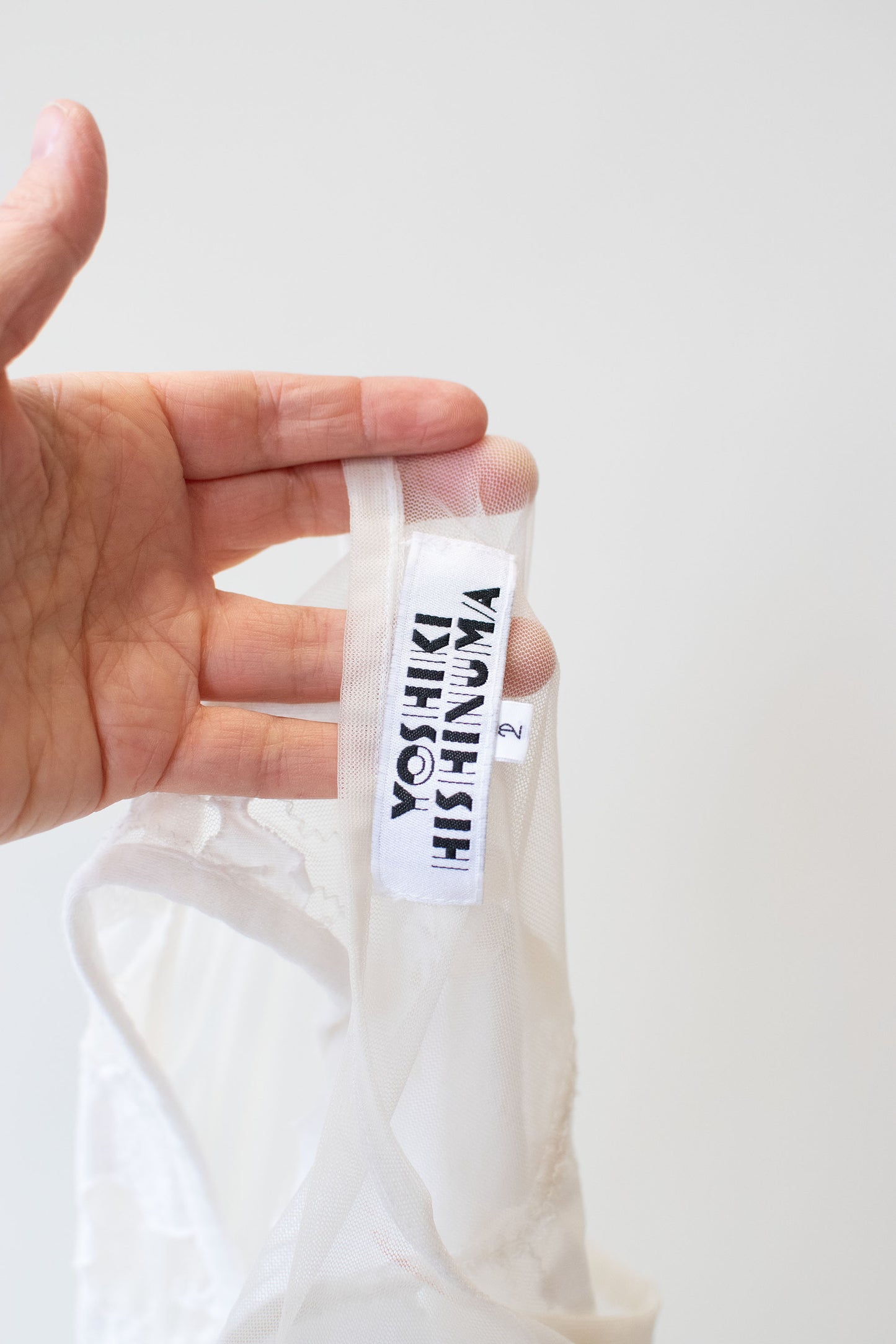 Deconstructed White Dress | Yoshiki Hishinuma