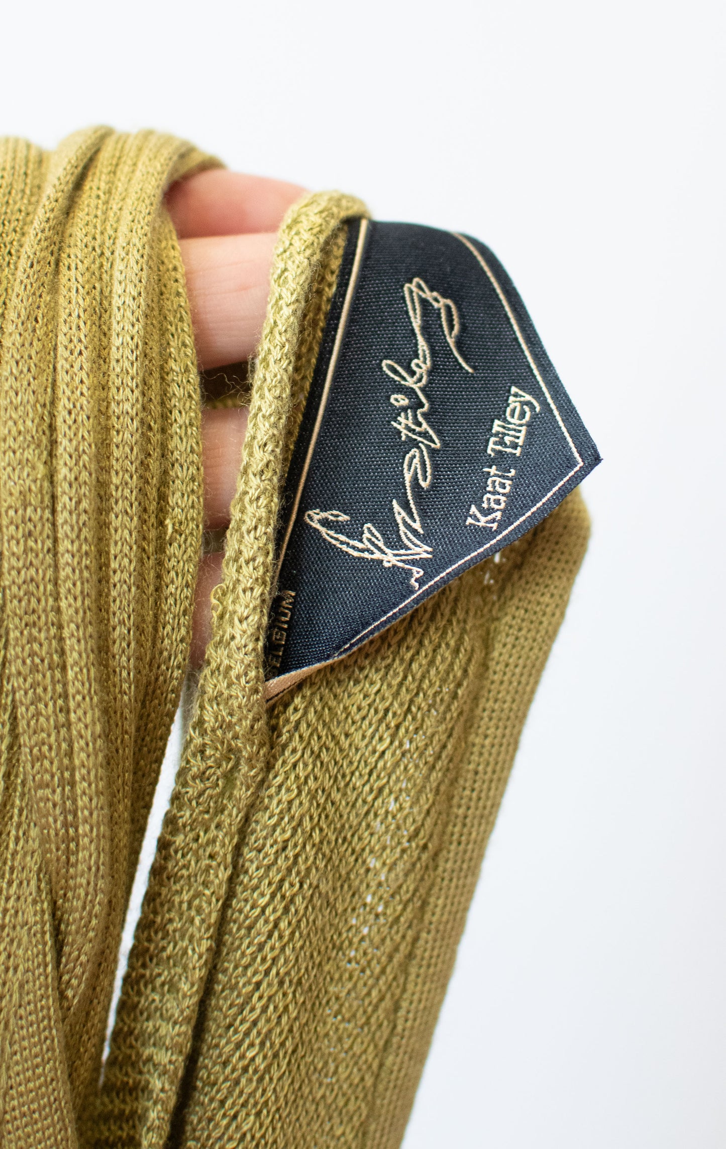 Chartreuse Knit Set | Kaat Tilley
