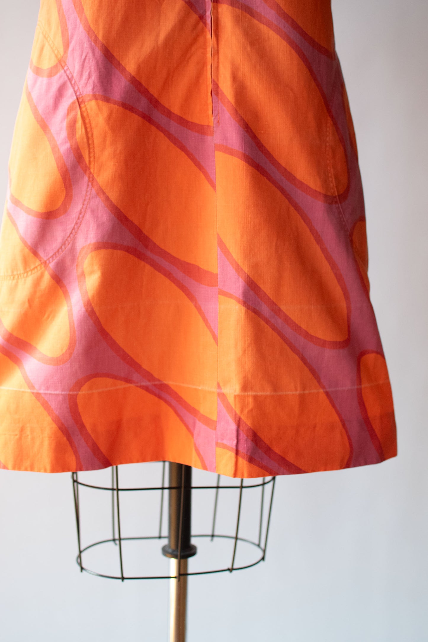 1960s Linssi Print dress | Marimekko Kaarina Kellomäki