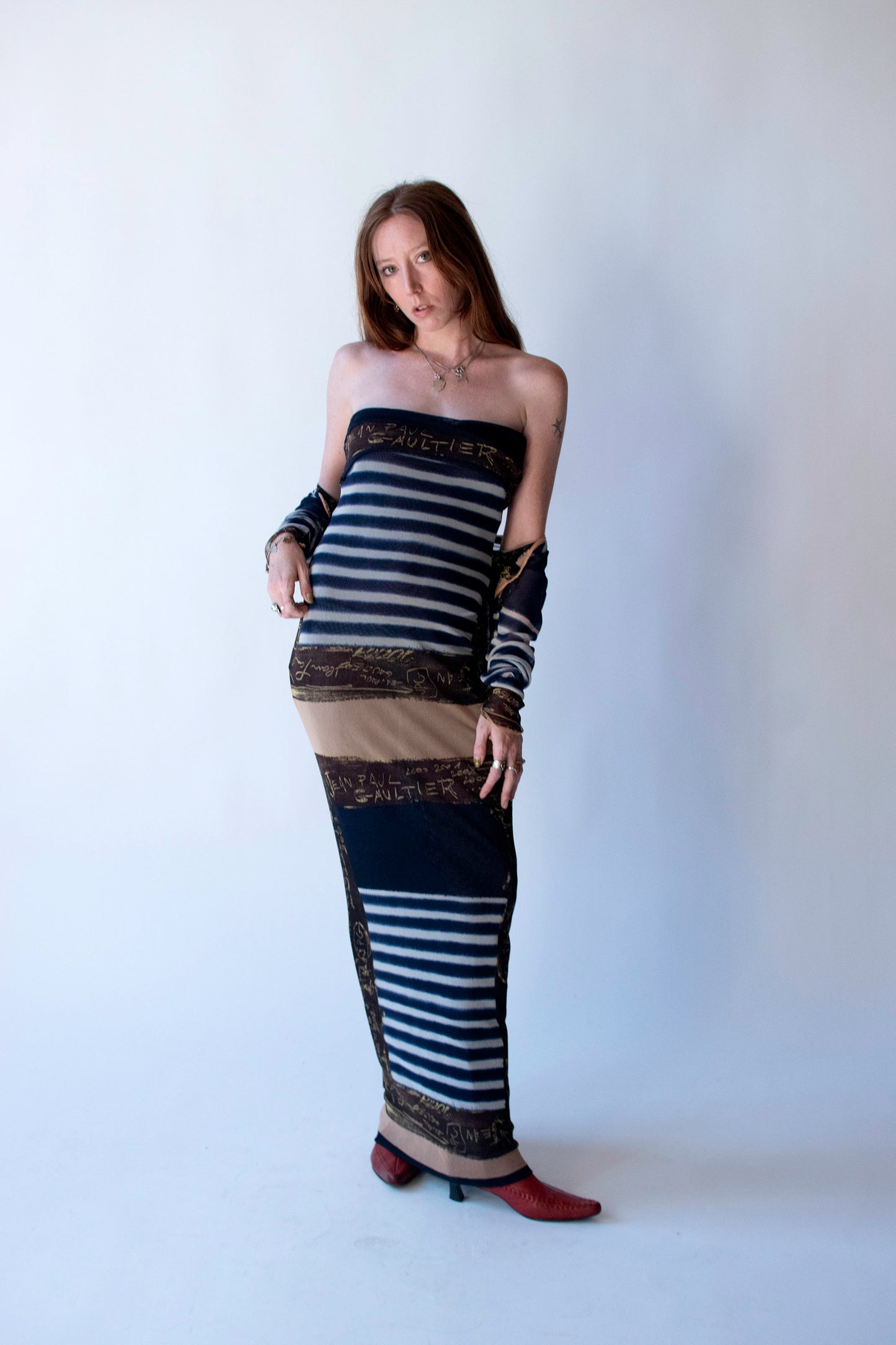 Printed Mesh Set | Jean Paul Gaultier
