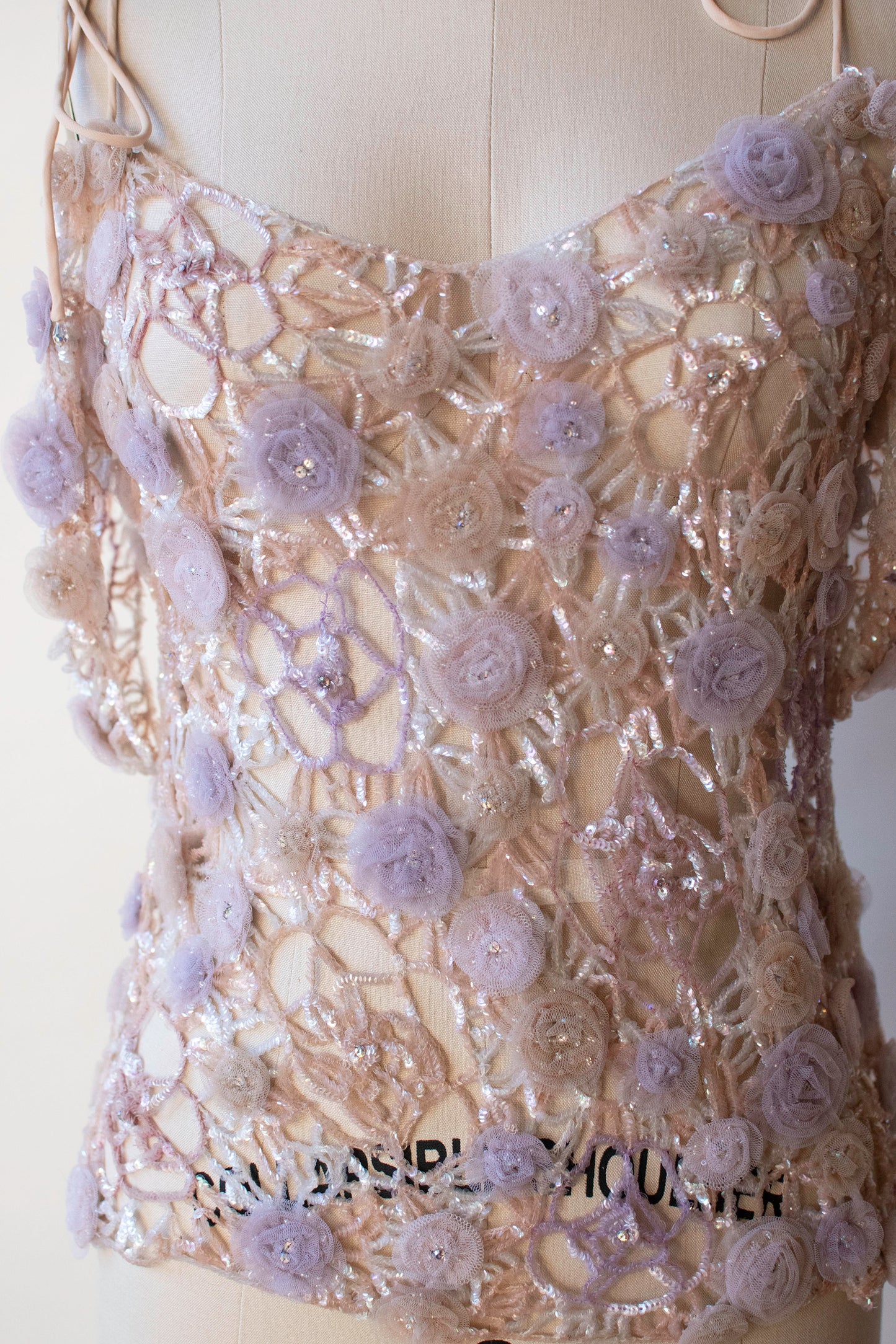 Pastel Sequin Top | Emanuel Ungaro