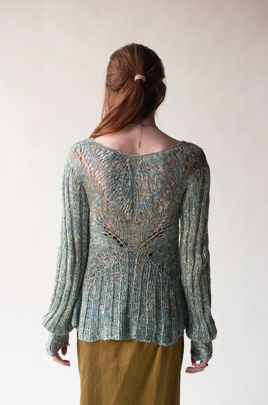 Seafoam Knit Sweater | Lotte Gabole