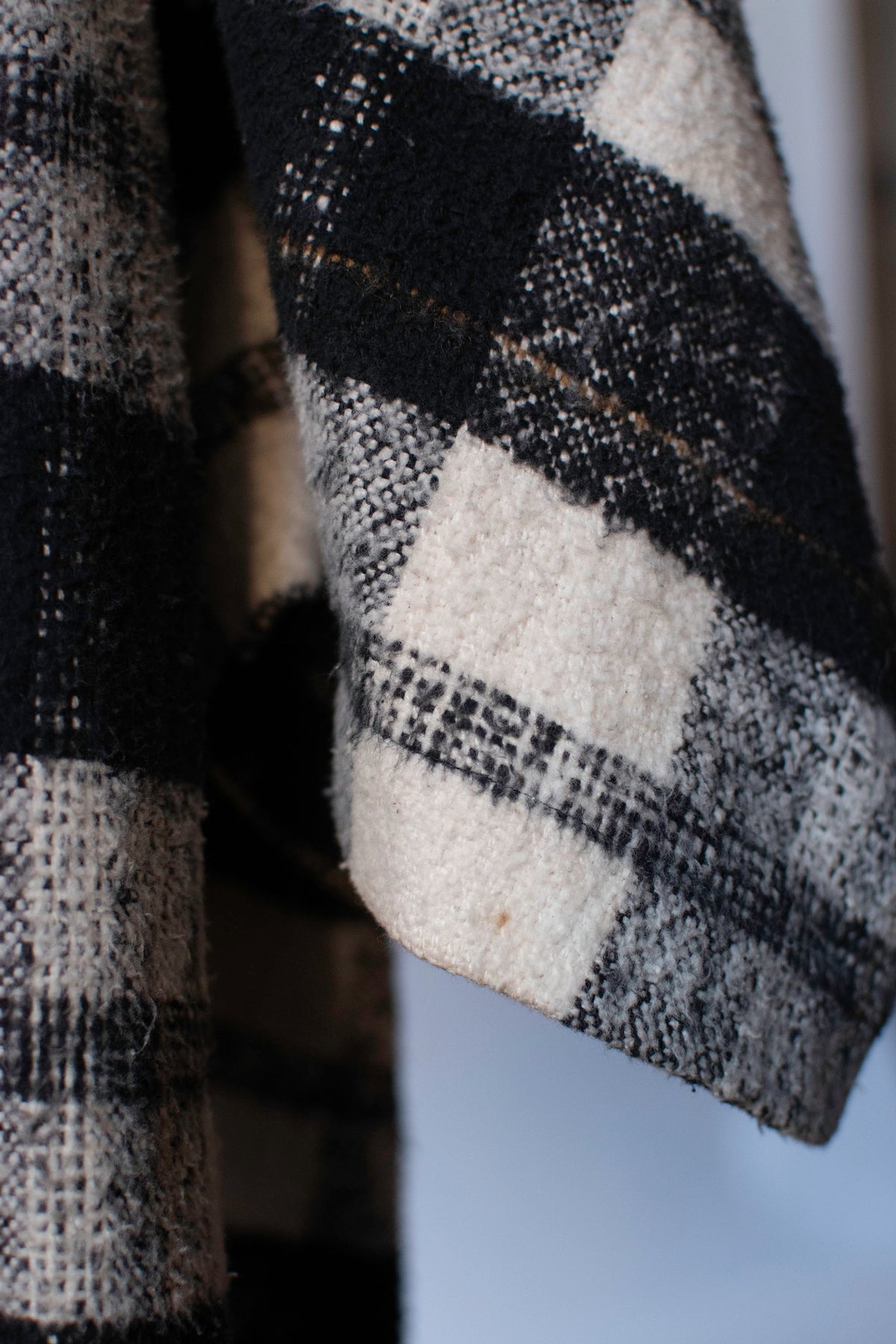 Plaid Coat | Comme Des Garcons FW 1986