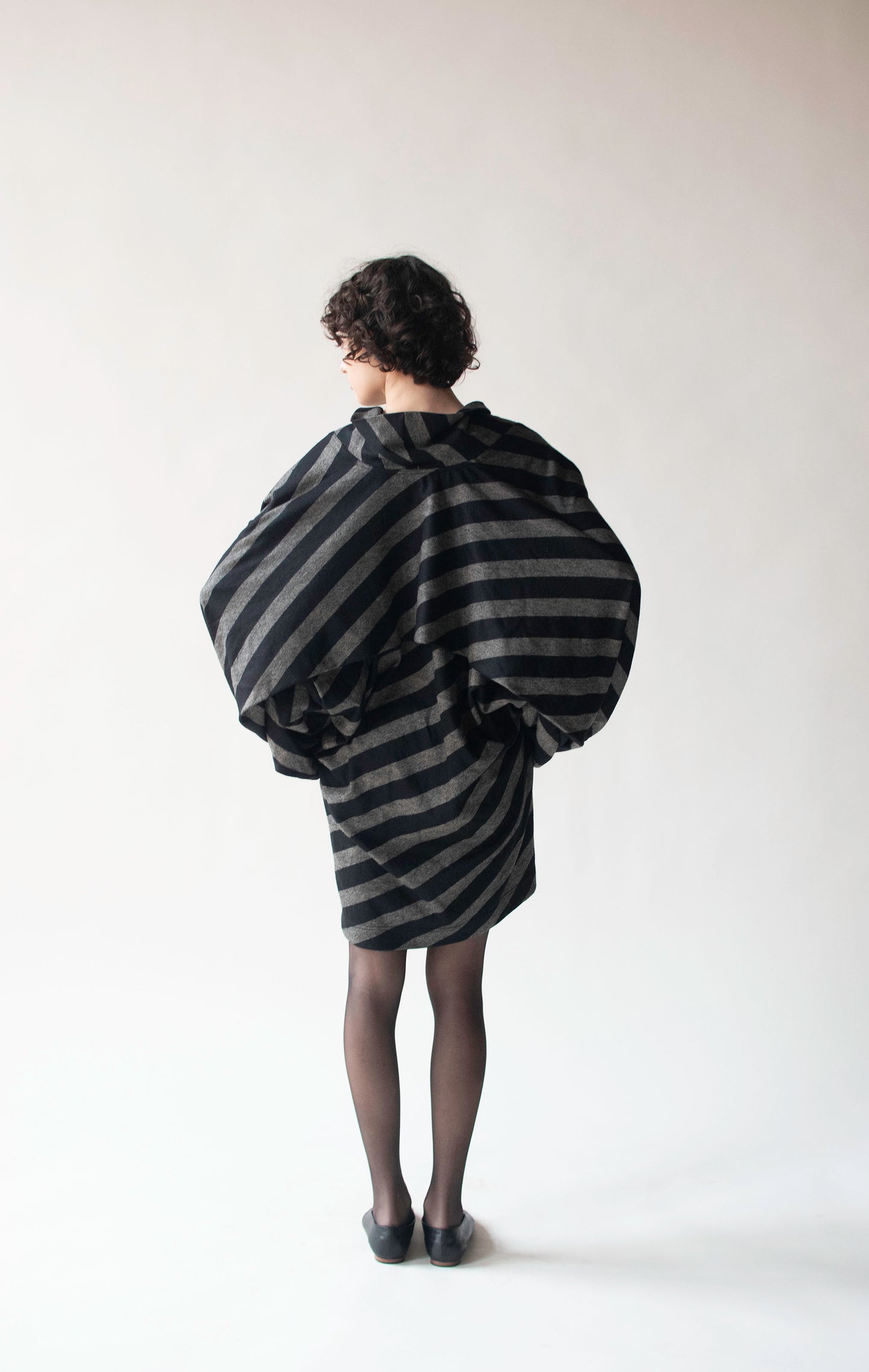 Striped Knit Dress | Issey Miyake