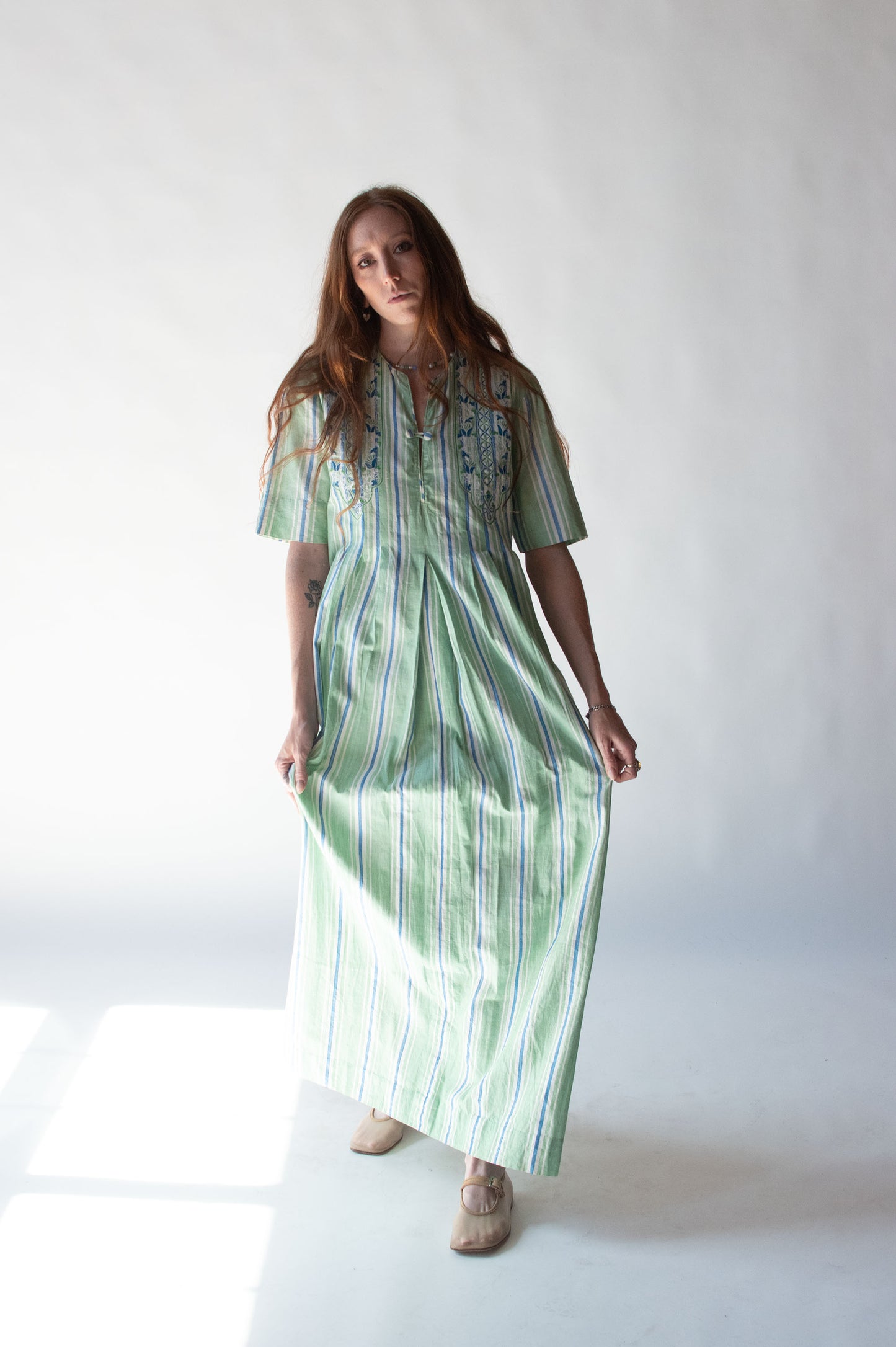 1970s Cotton Caftan | Tracey Lowe