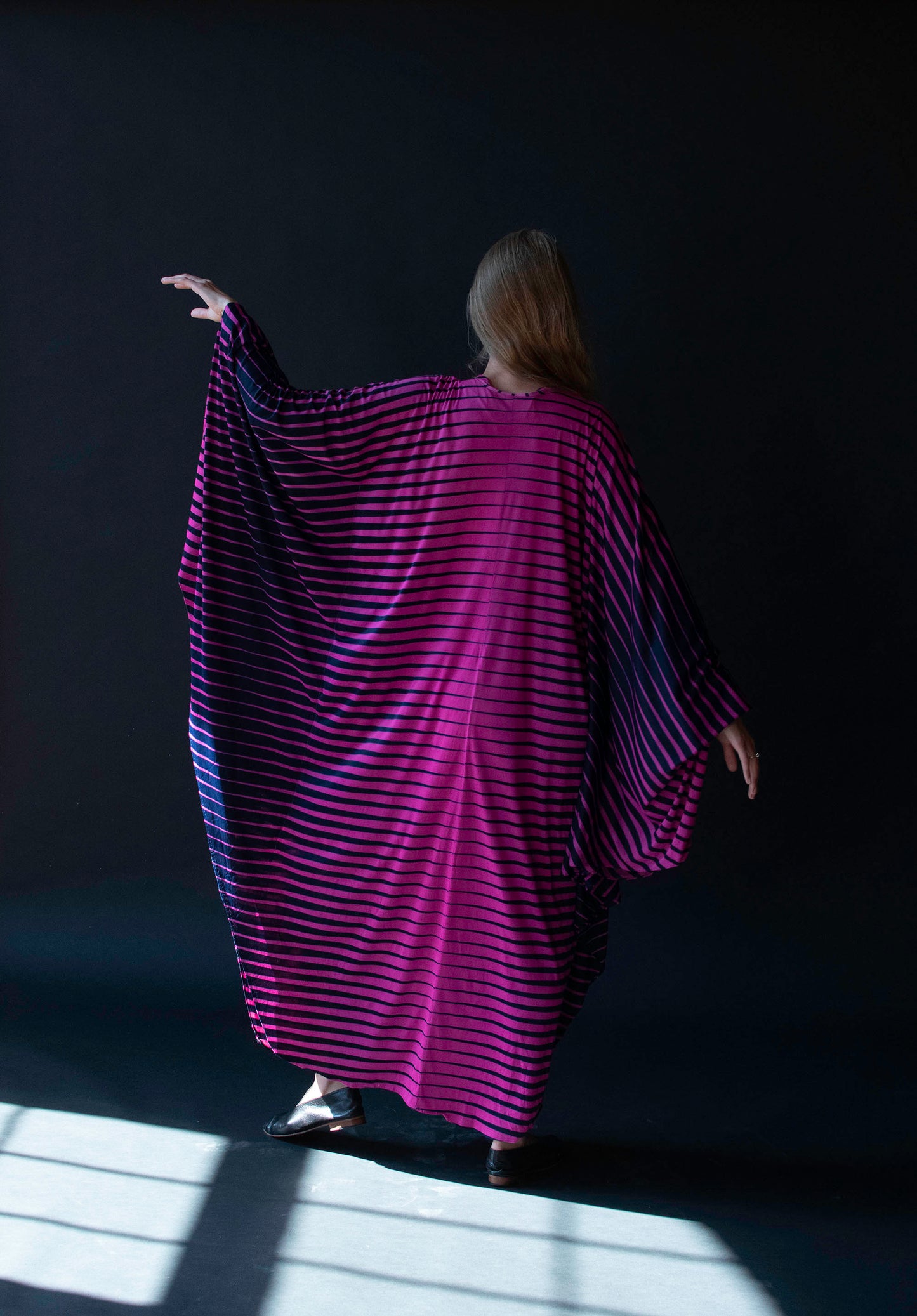 1970s Striped Caftan | Georgie Keyloun