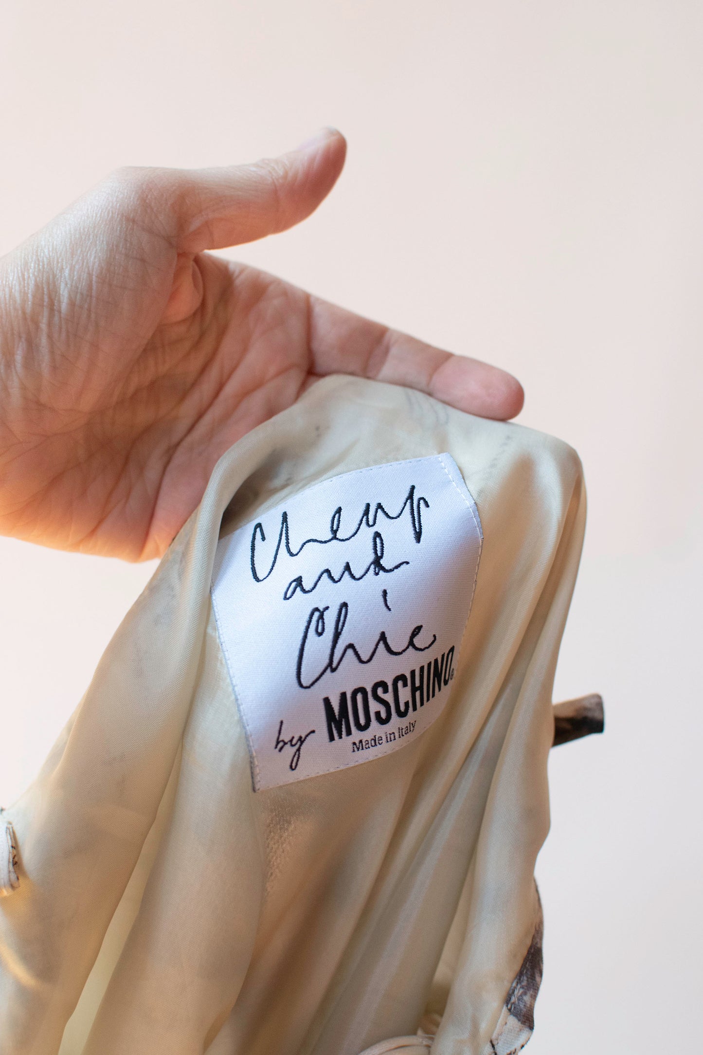 Printed Slip Dress | Moschino Cheap & Chic