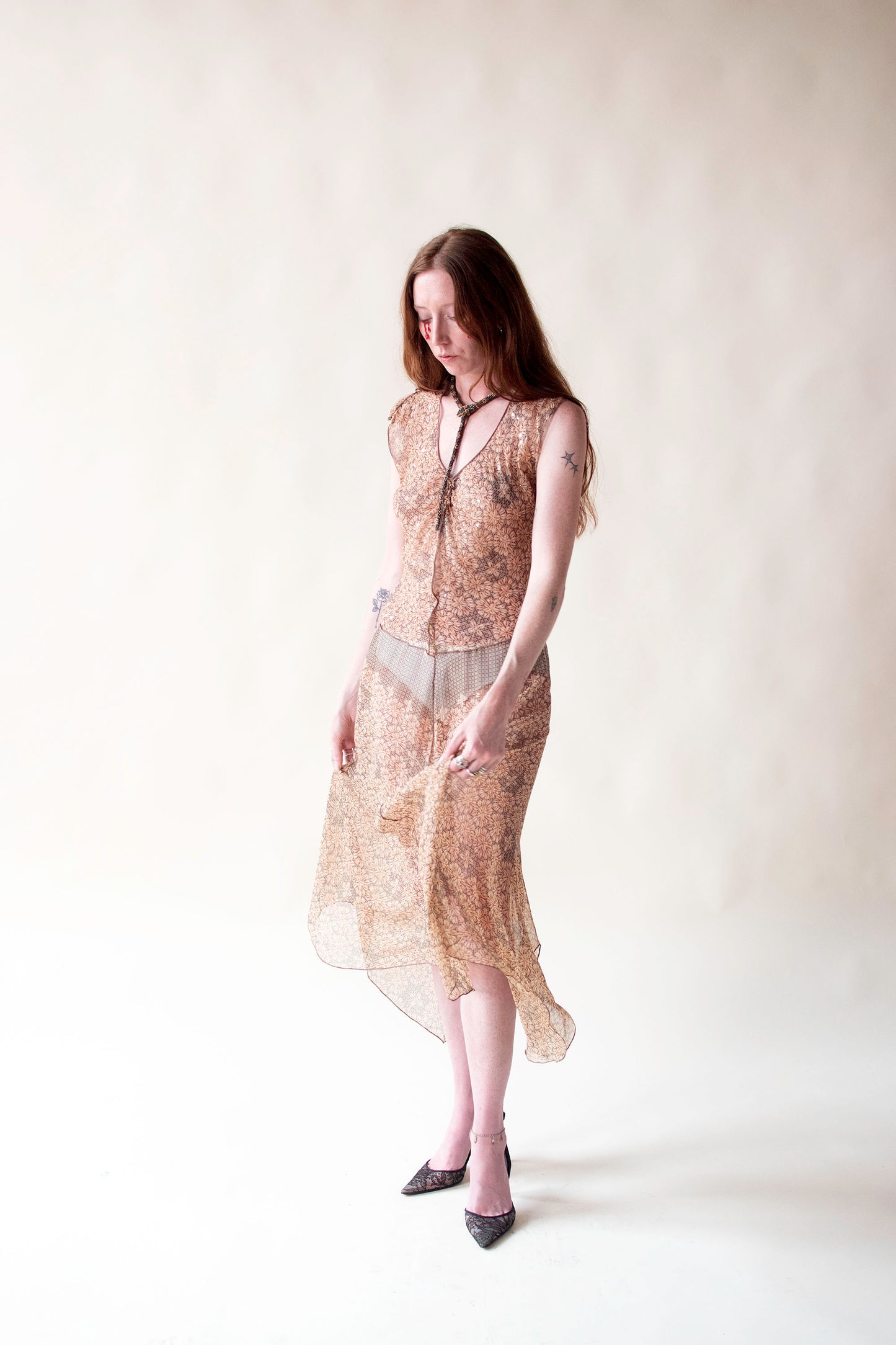 Chiffon Dress | Rozae Nichols