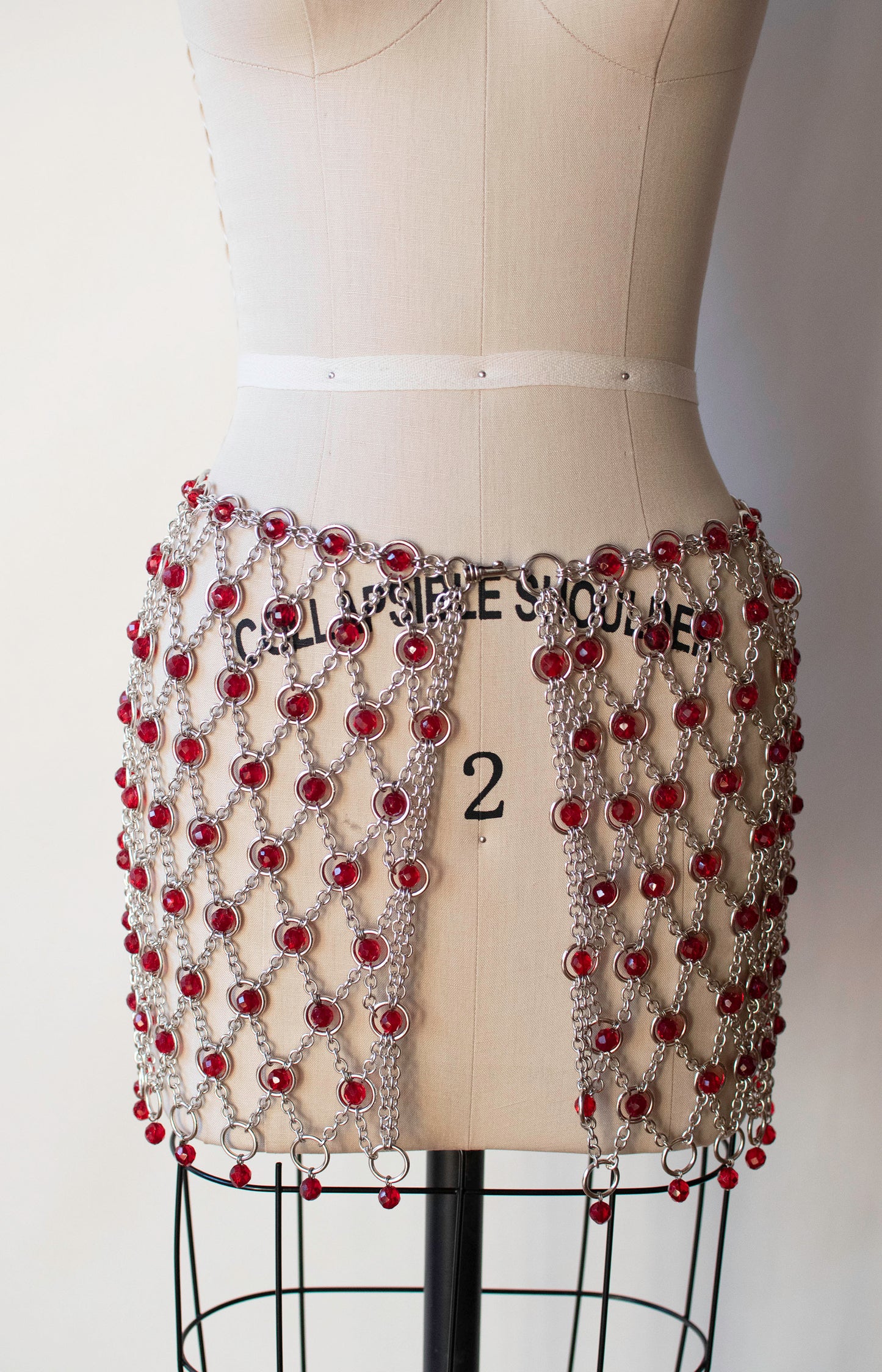 Beaded Chain Belt