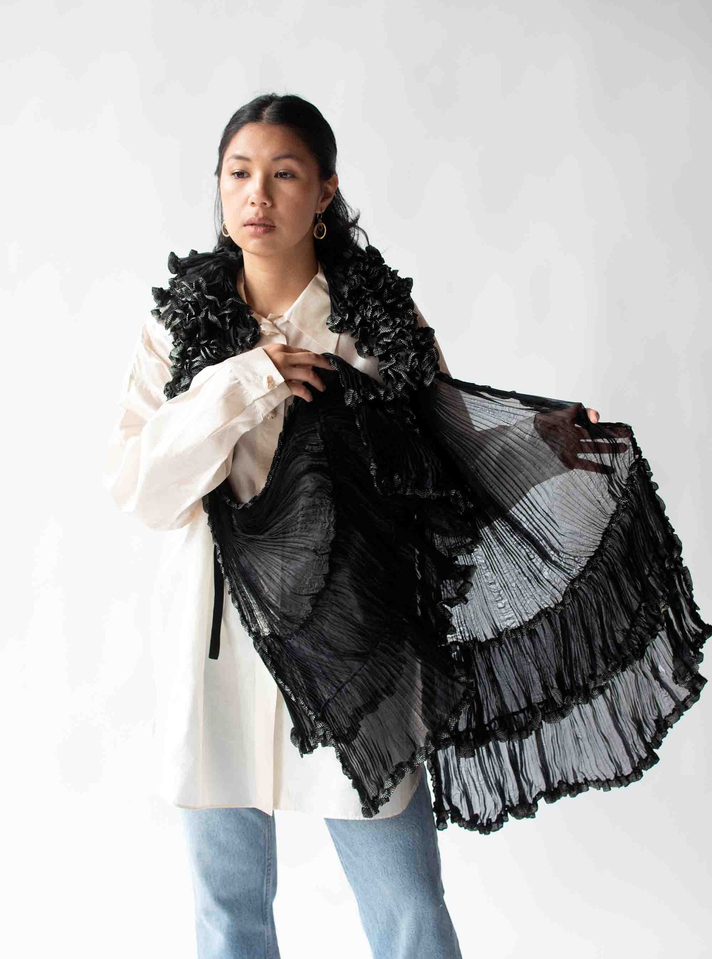 Victorian Mourning Shawl