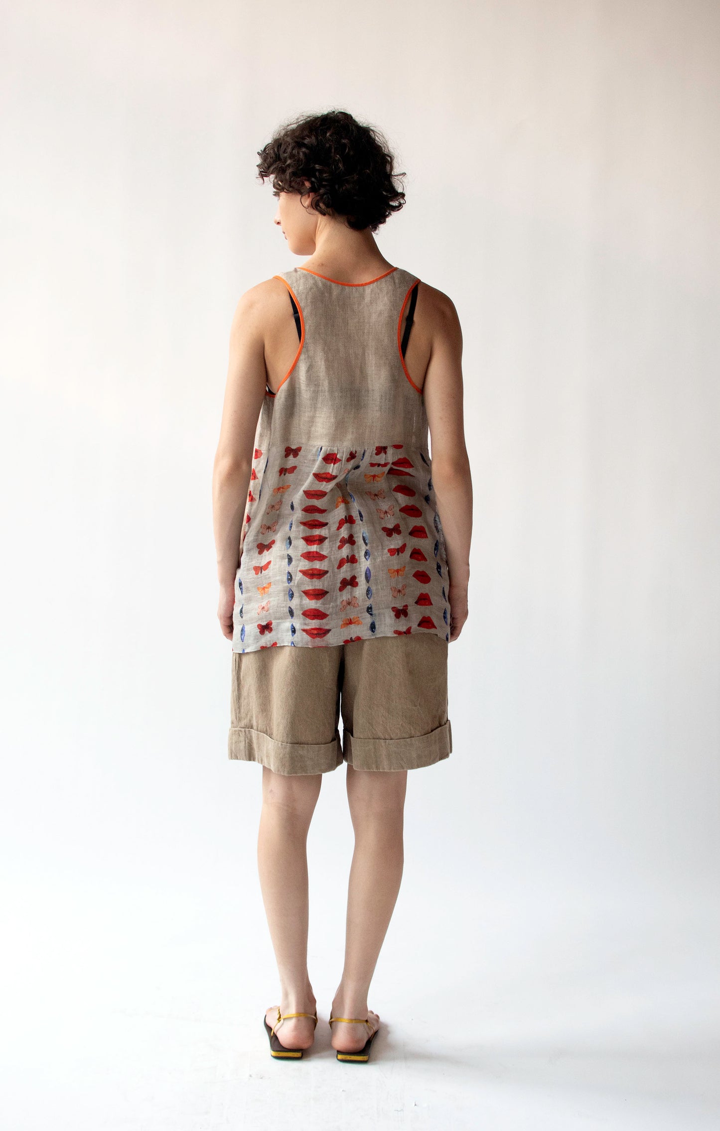 Surrealist Print Tank | Philosophy Di Alberta Ferretti SS 2010