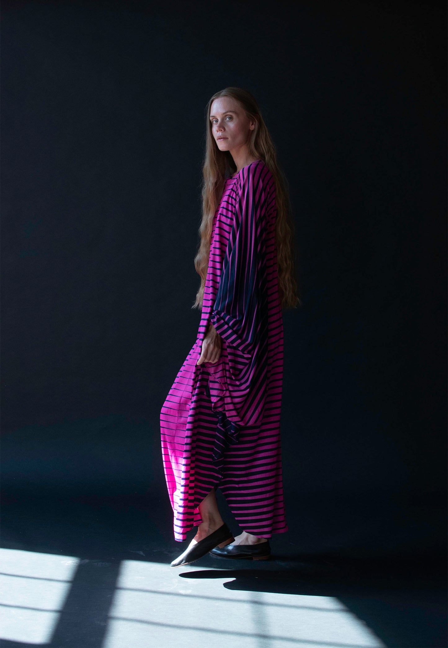 1970s Striped Caftan | Georgie Keyloun