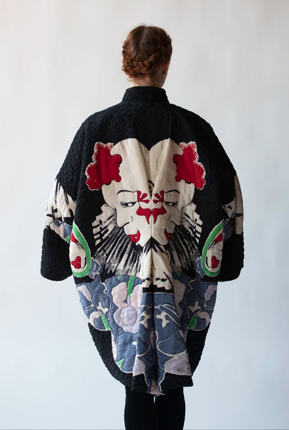 Pierrot Silk Opera Coat | Michaele Vollbracht