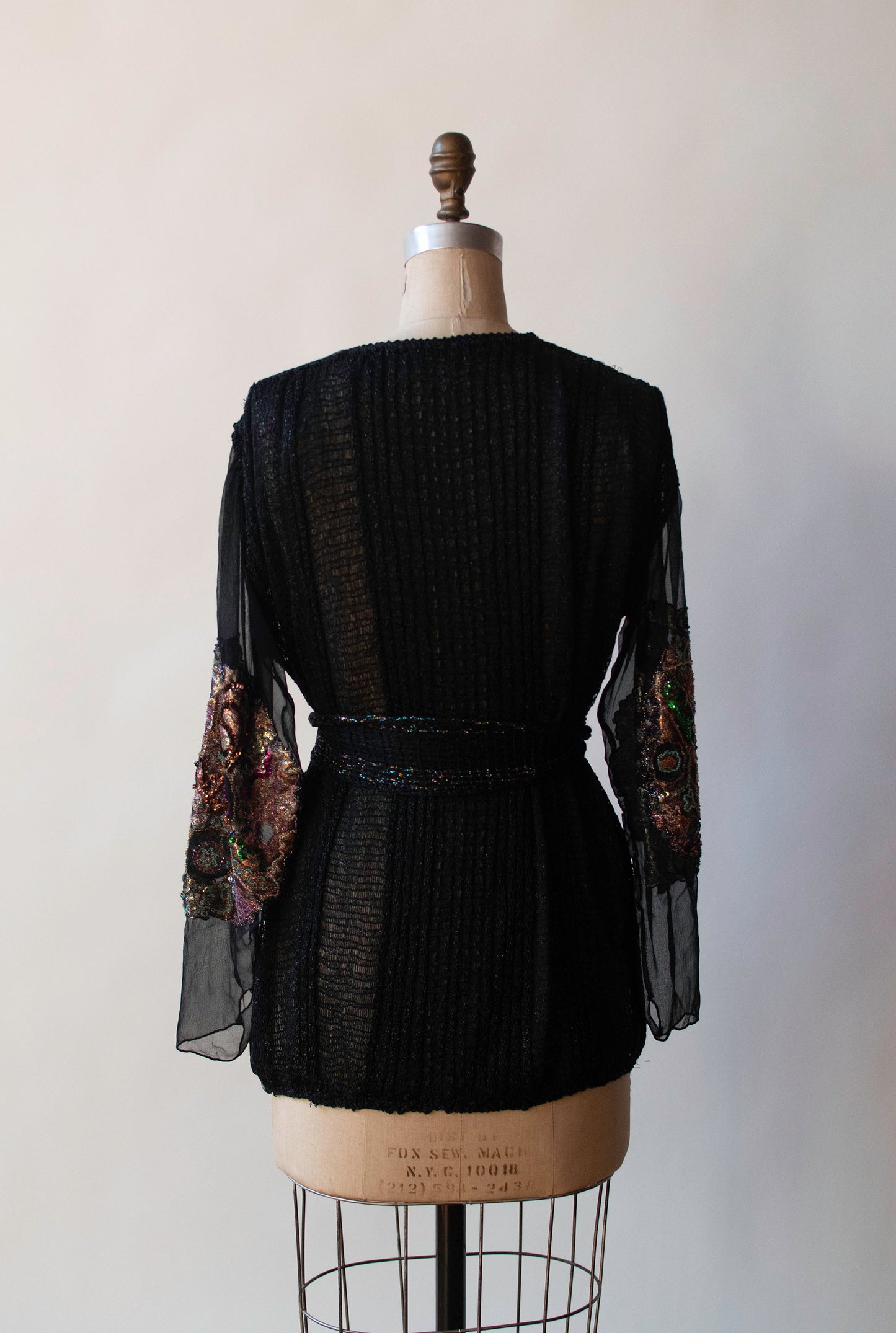 Black Knit Cardigan | Mali Lietta Cavalli