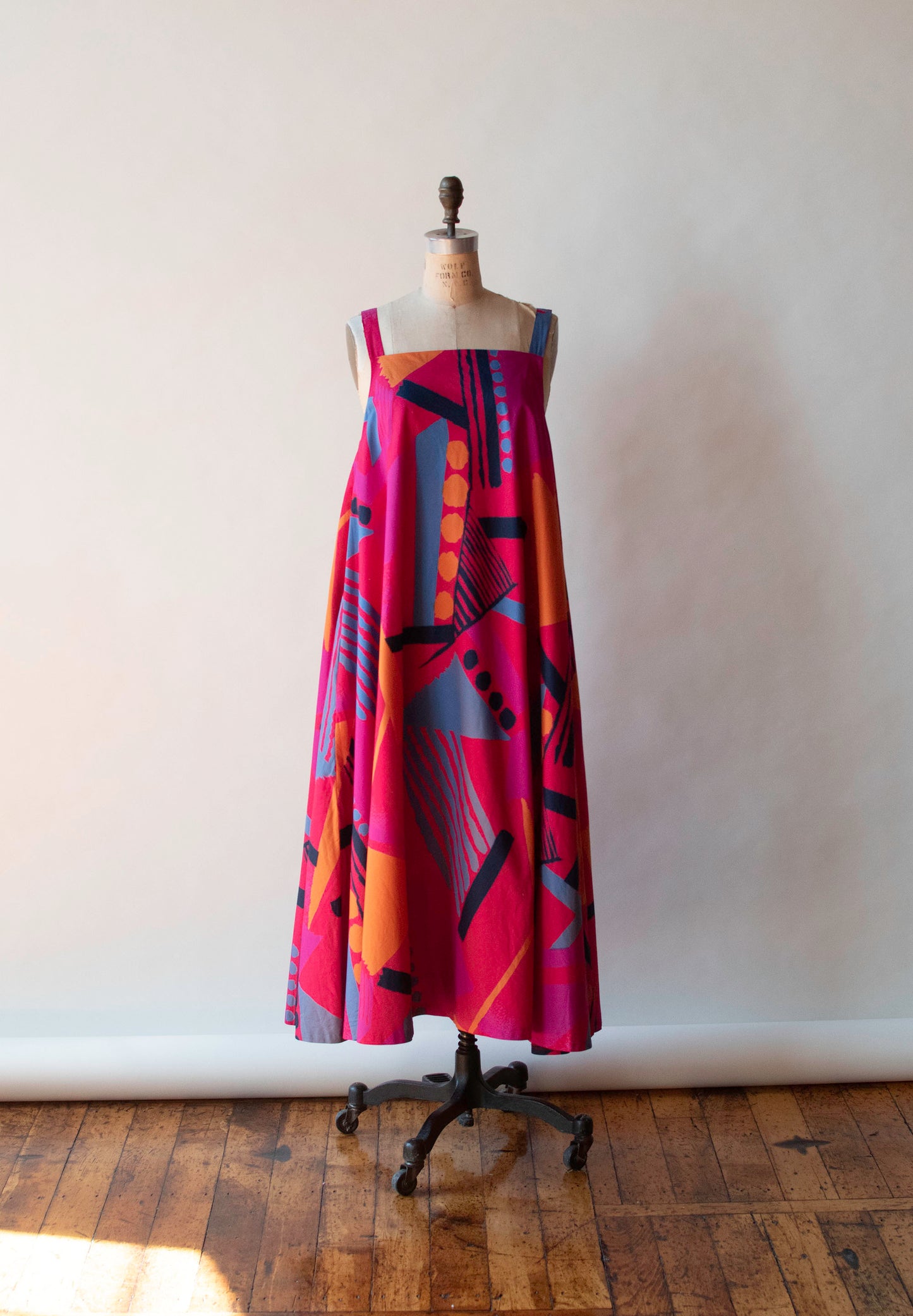 Abstract Print Dress | Marimekko 1980s