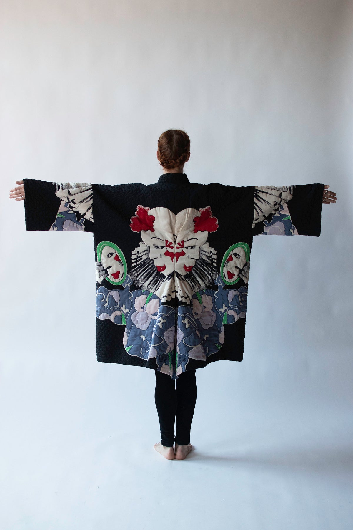 Pierrot Silk Opera Coat | Michaele Vollbracht