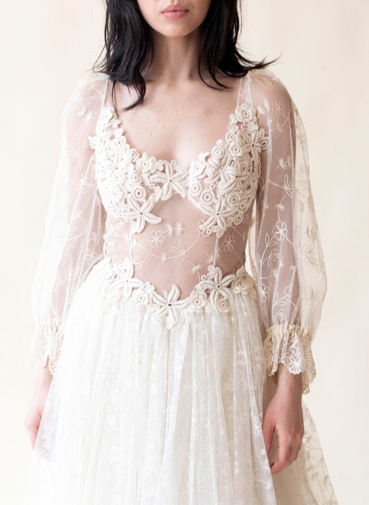 Tulle Wedding Gown | Lolita Lempicka SS 1995