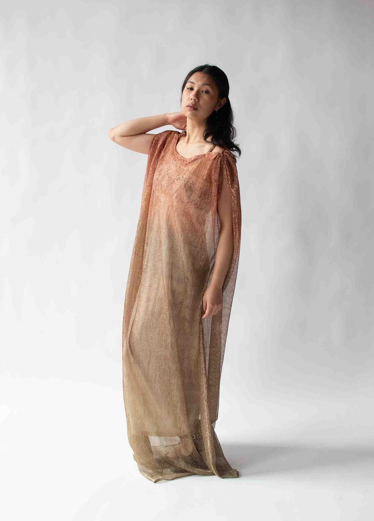 1970s Ombre Lurex Caftan | Giorgio di Sant'Angelo