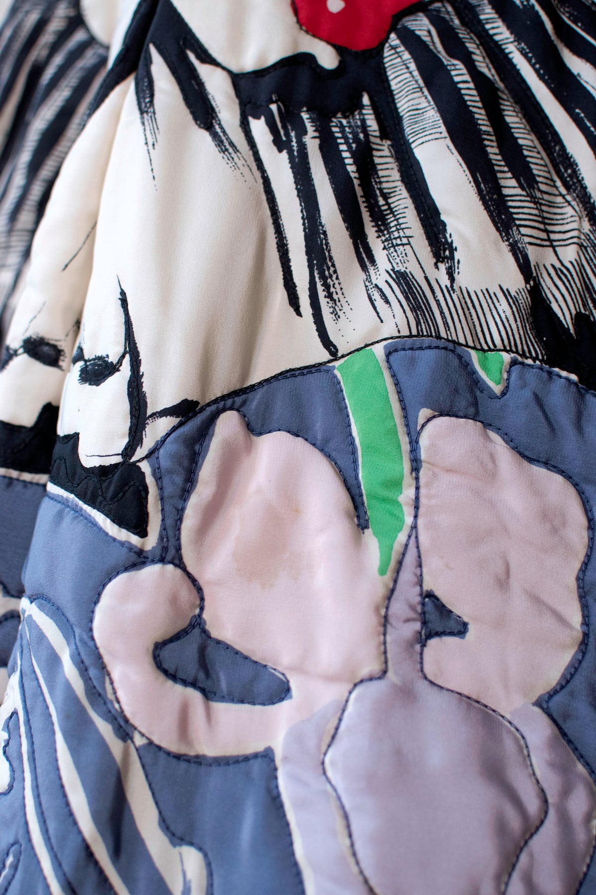 Pierrot Silk Opera Coat | Michaele Vollbracht