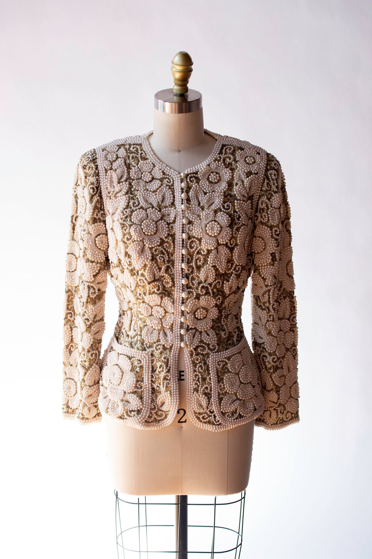Pearl & Sequin Jacket | Eavis & Brown