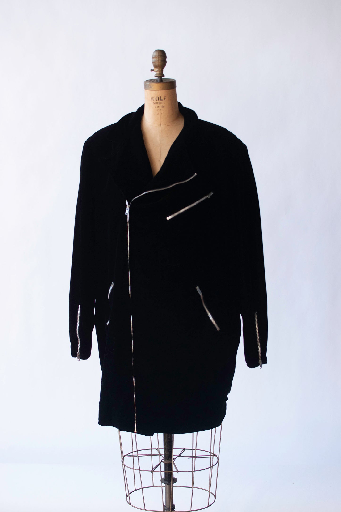 Black Velvet Jacket | Stephen Sprouse FW 1984