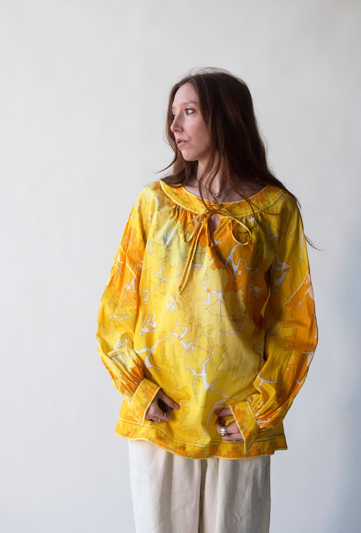 Archer Print Blouse | Emilio Pucci