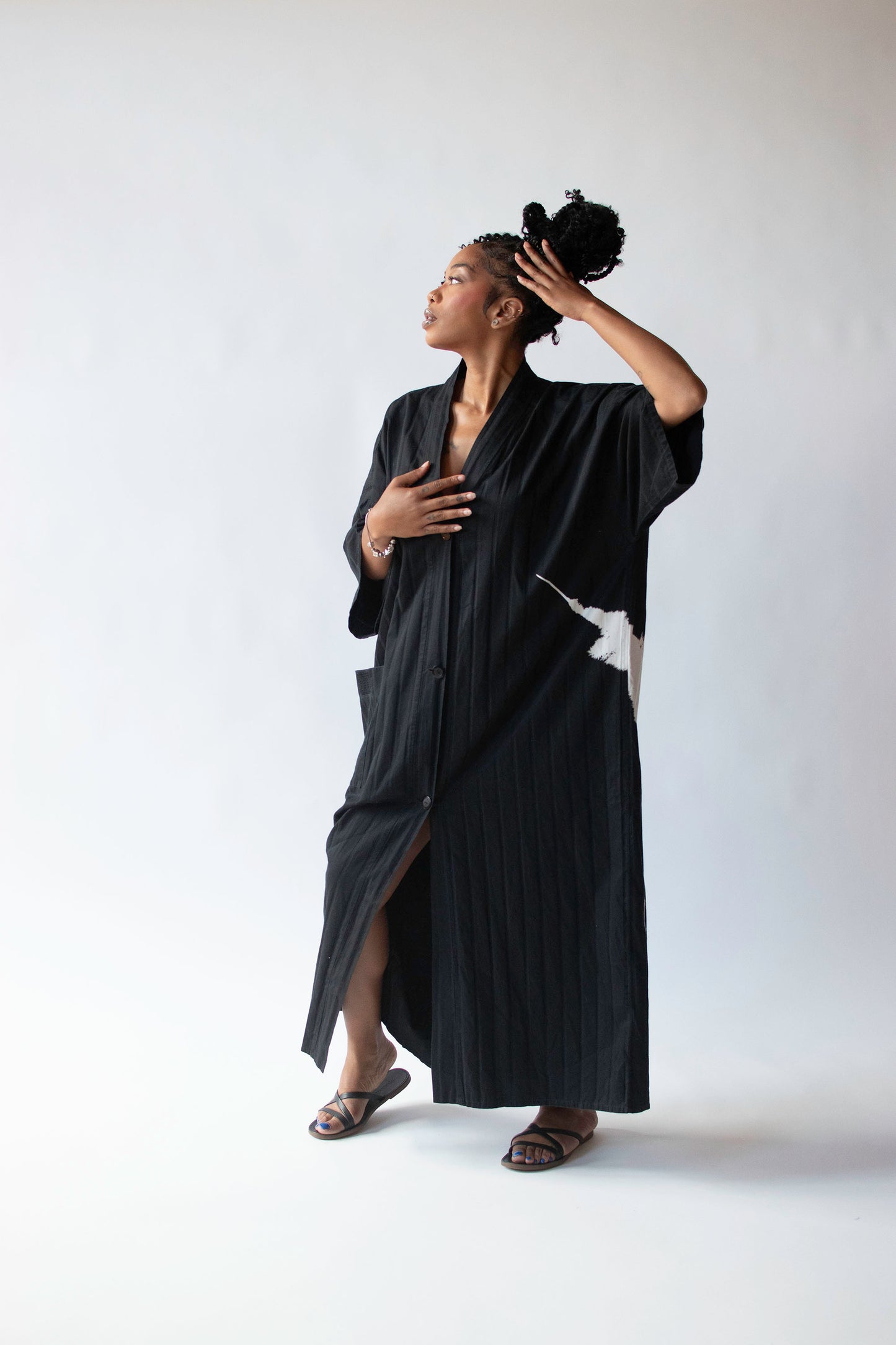 1990s Brushstroke Caftan | Marimekko