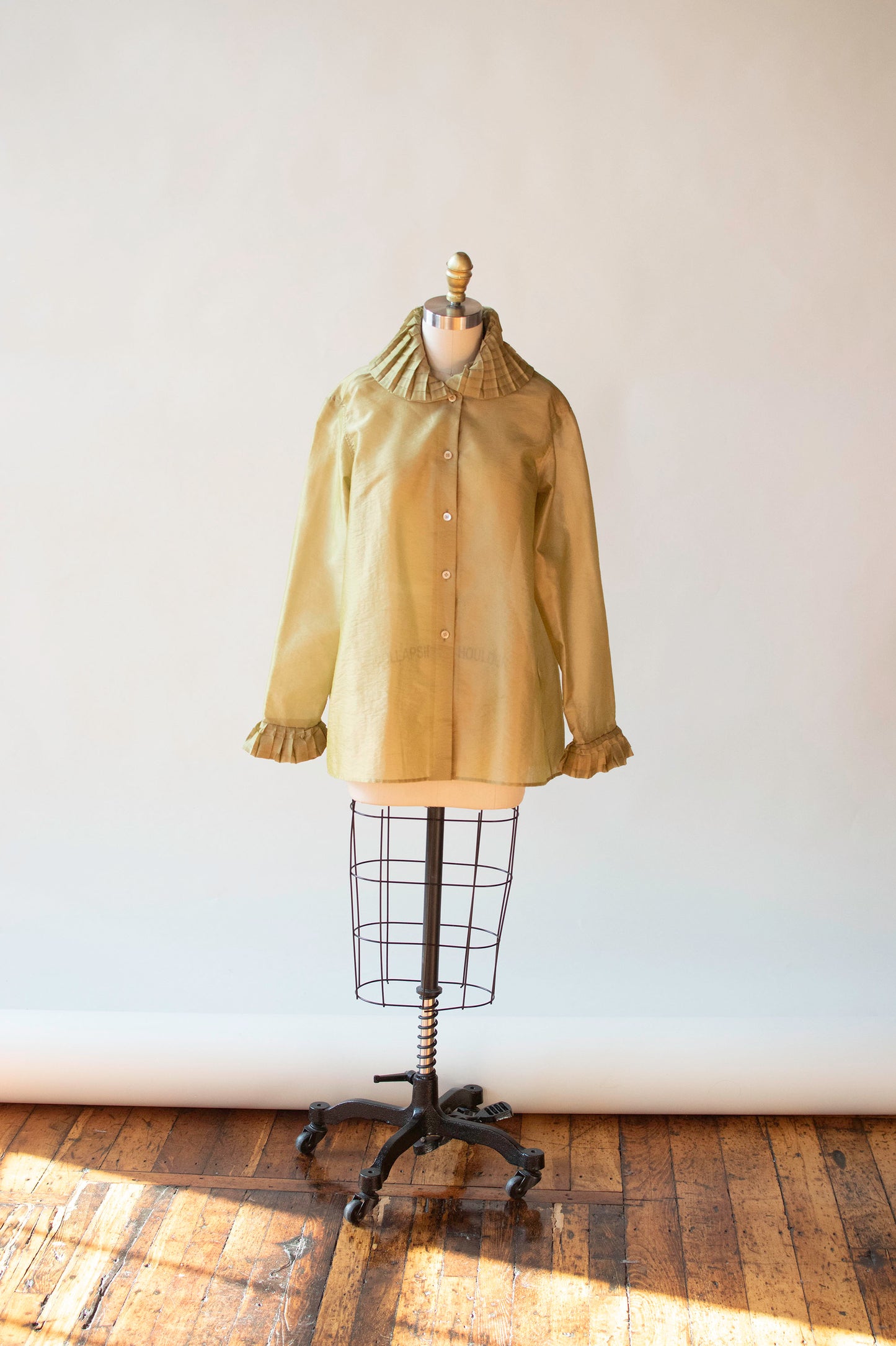 Iridescent Organza Shirt | Romeo Gigli