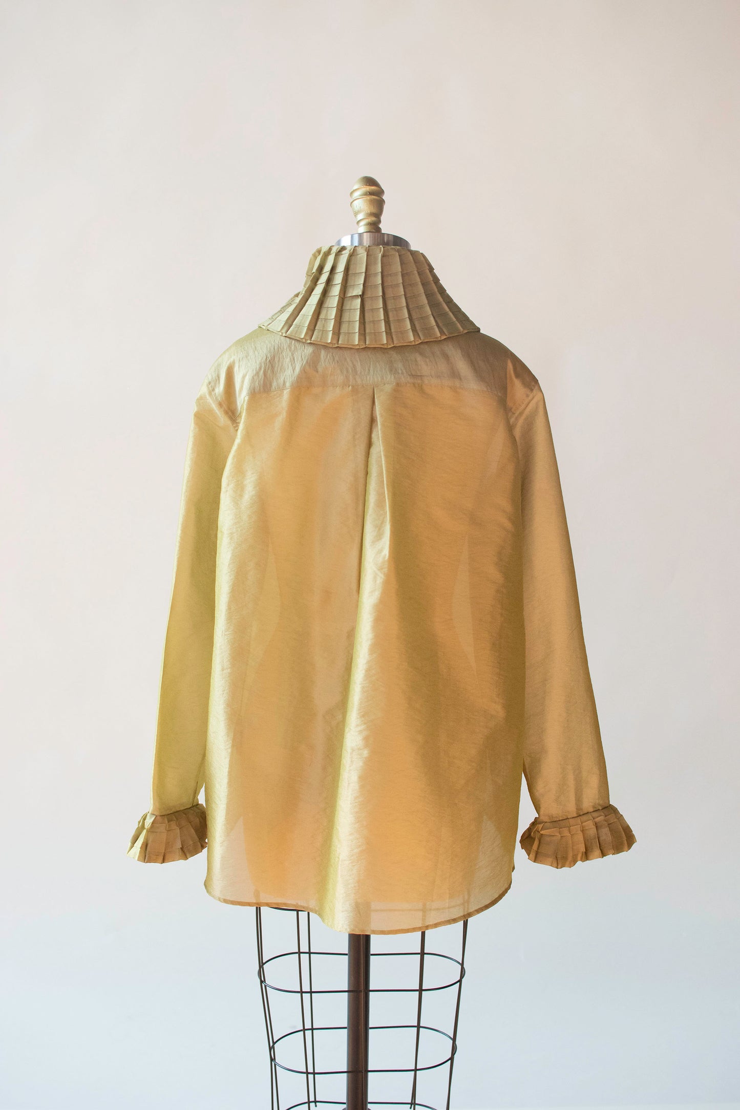 Iridescent Organza Shirt | Romeo Gigli