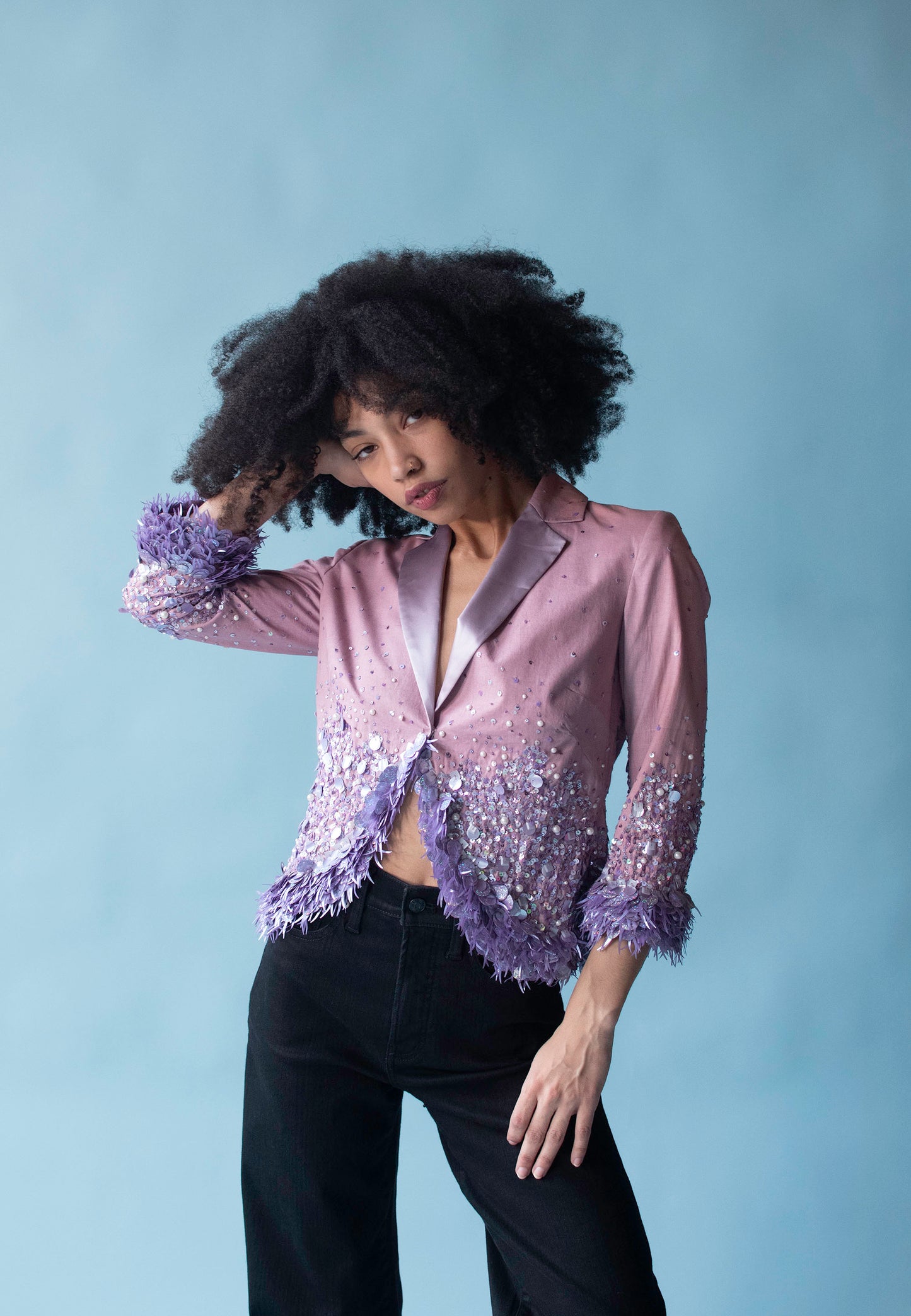 Sequin Blazer | Anna Molinari