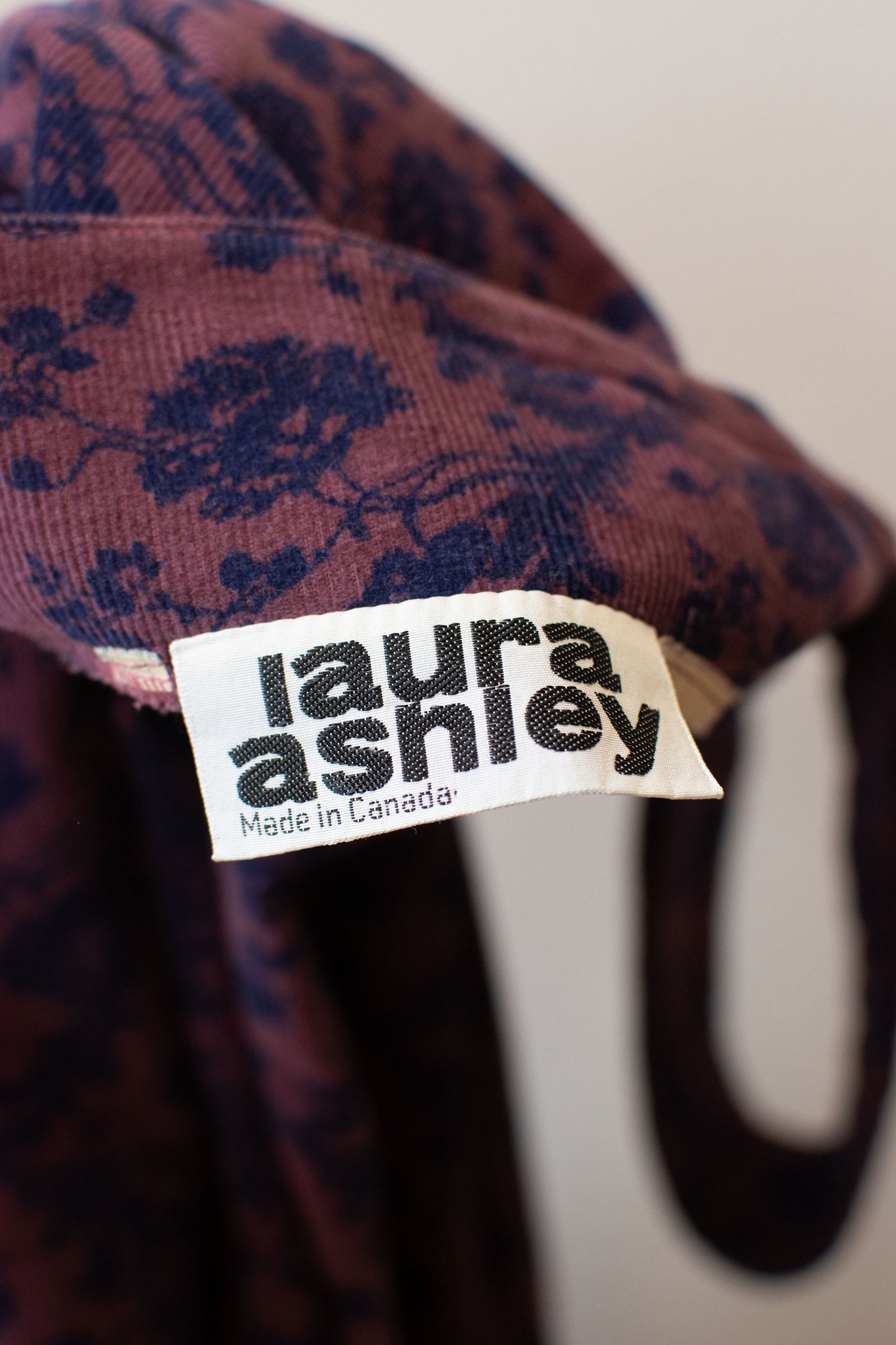 1970s Corduroy Dress | Laura Ashley