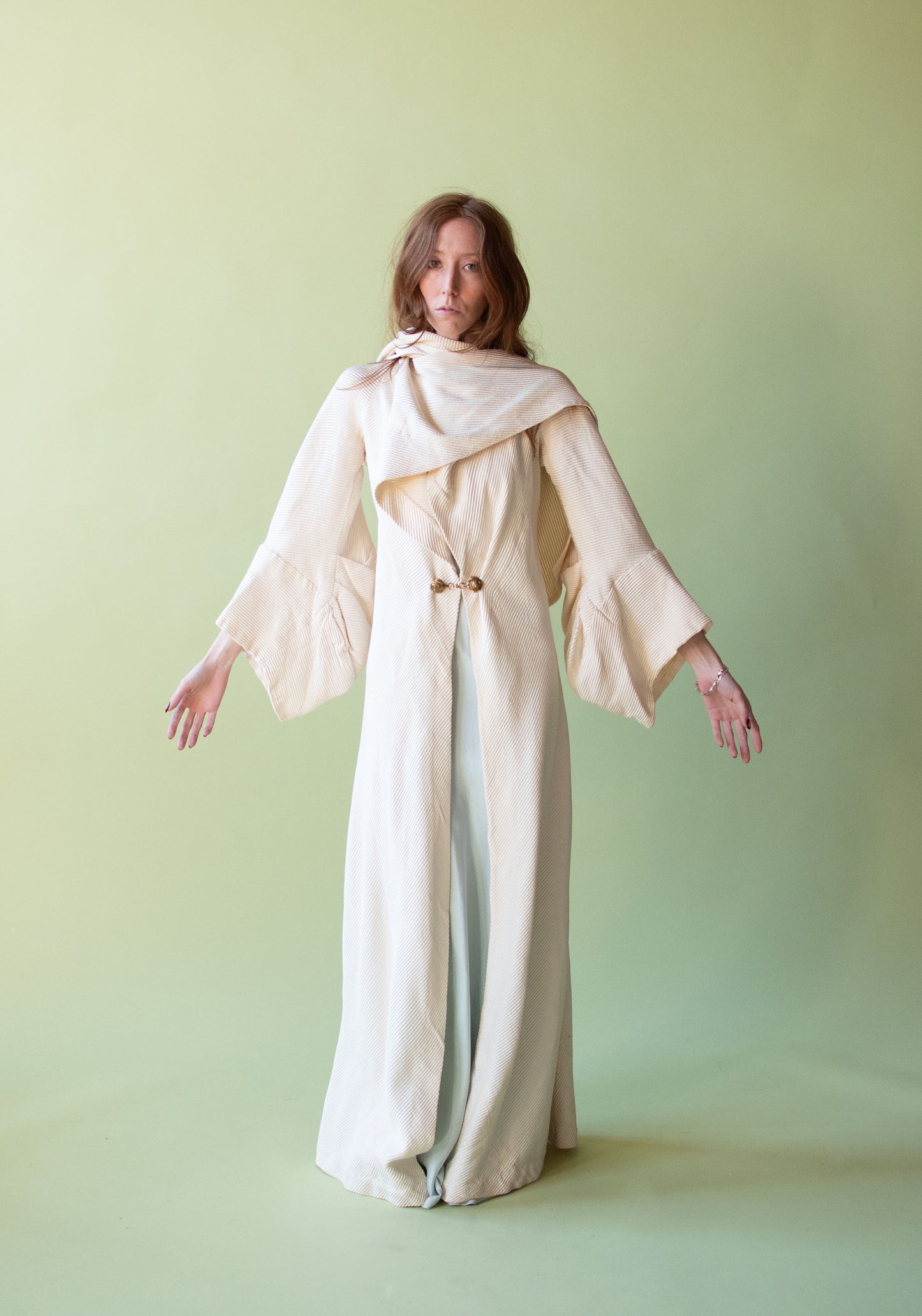 1930s Faille Coat | Yvonne Carette Paris