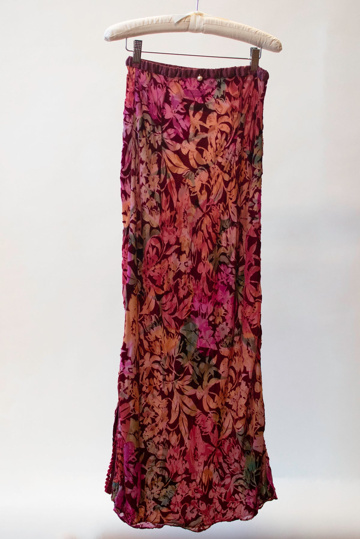 Devoré Velvet Skirt | Voyage Invest in the Original