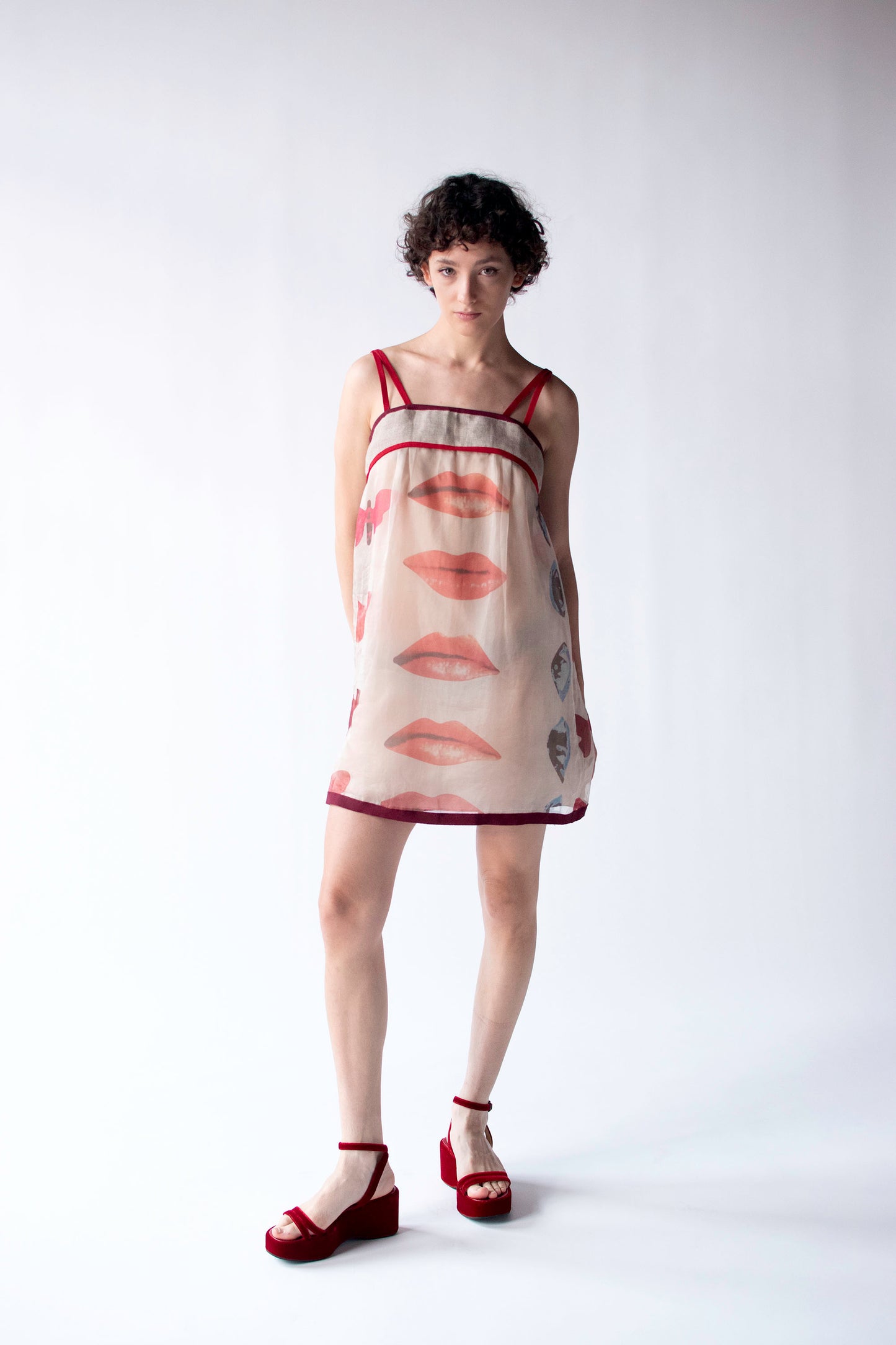 Surrealist Print Dress | Philosophy Di Alberta Ferretti SS 2010