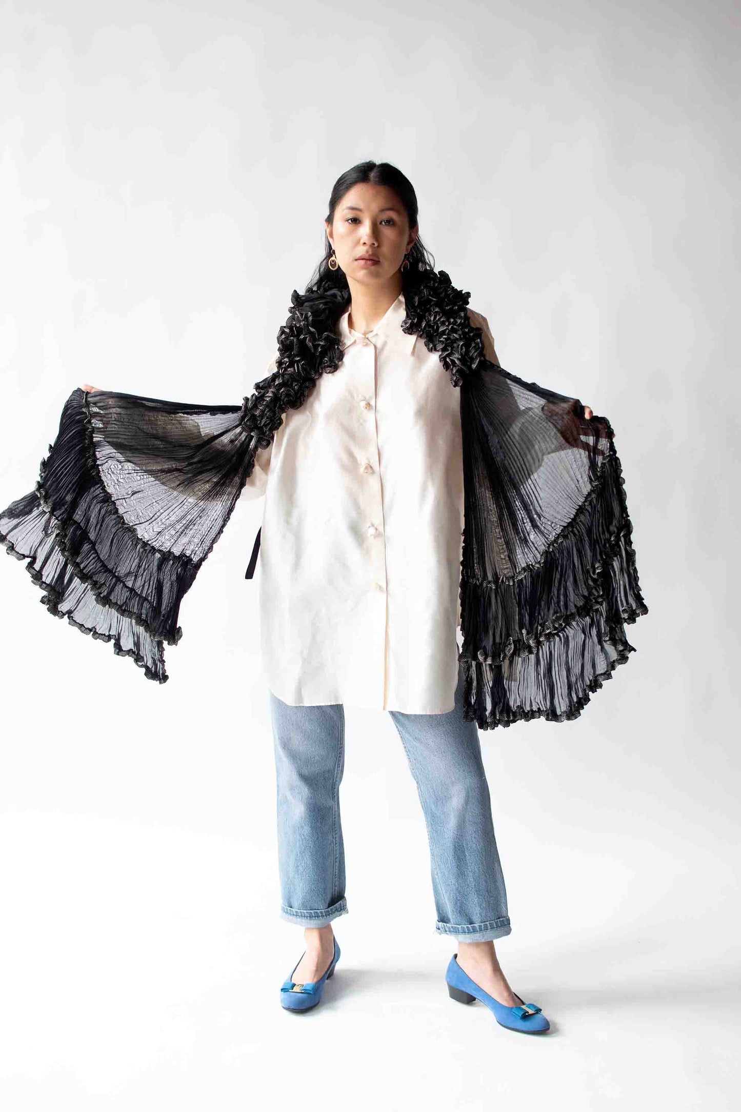 Victorian Mourning Shawl