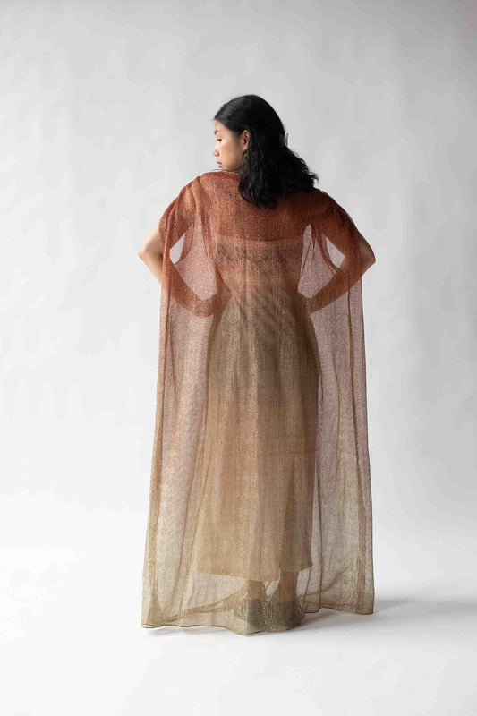 1970s Ombre Lurex Caftan | Giorgio di Sant'Angelo