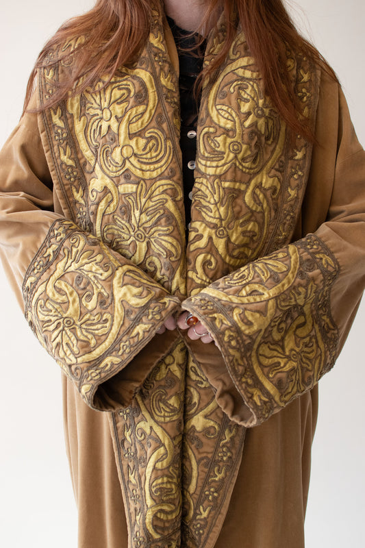 Velvet Cocoon Coat | Romeo Gigli AW 1989 / 90