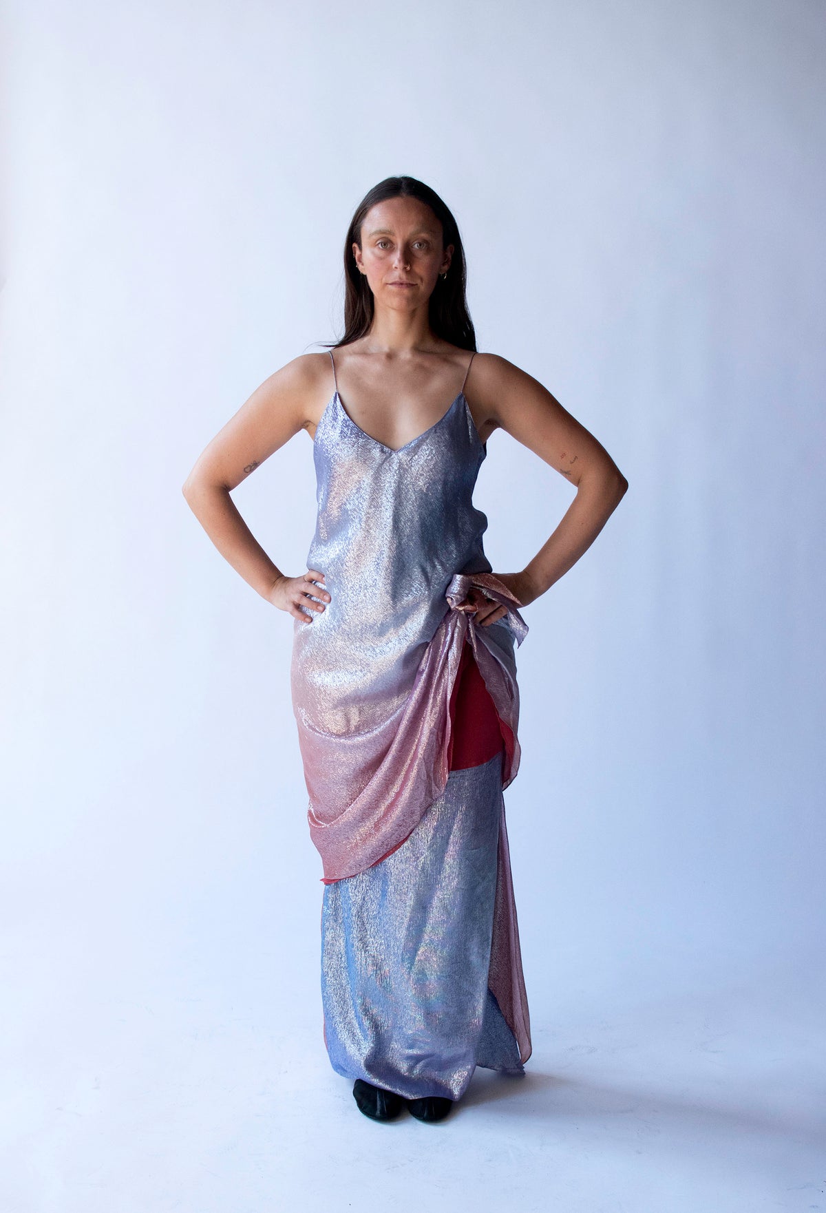 Ombre Lurex Dress | Judy Hornby