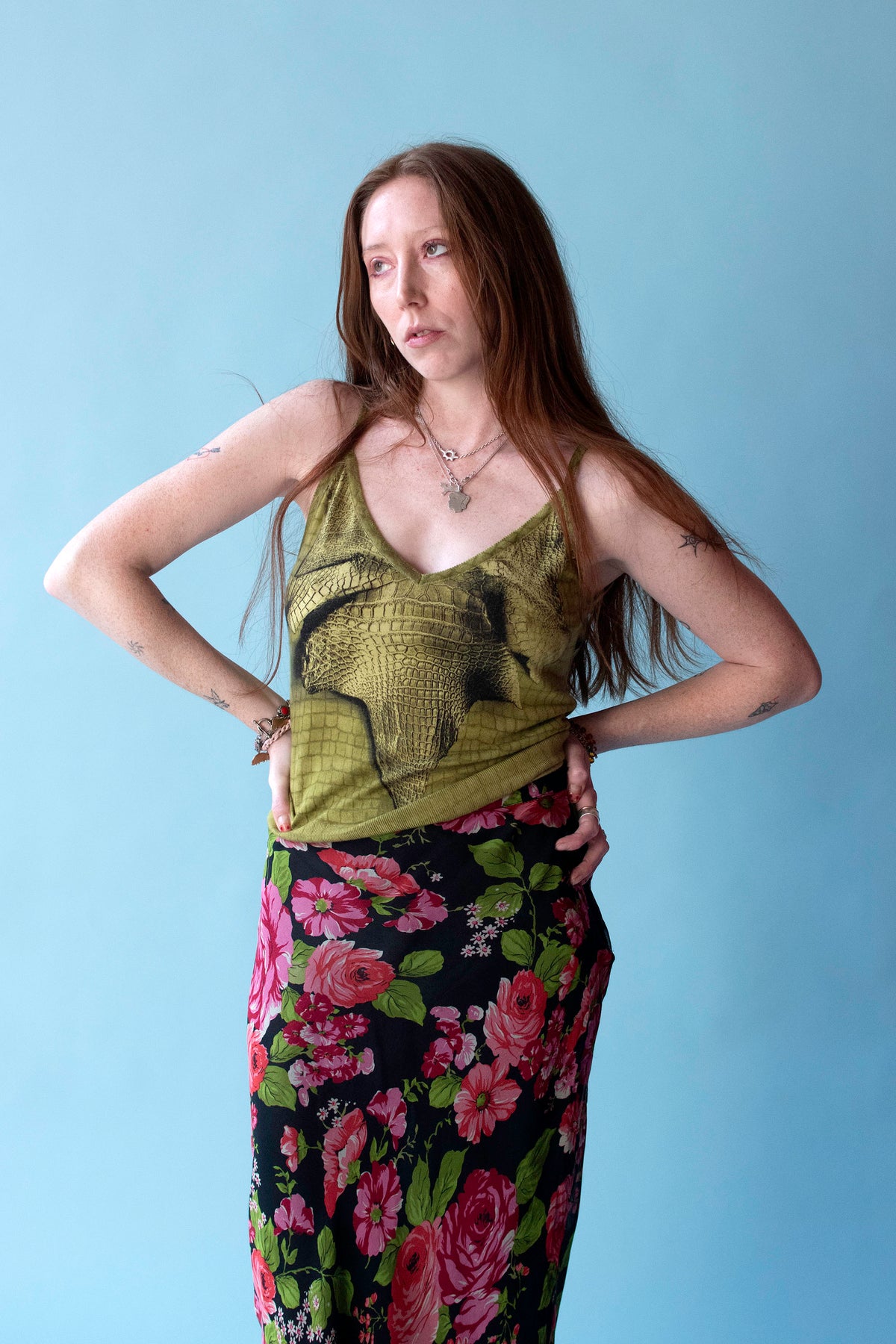 "Alligator" Tank | John Galliano